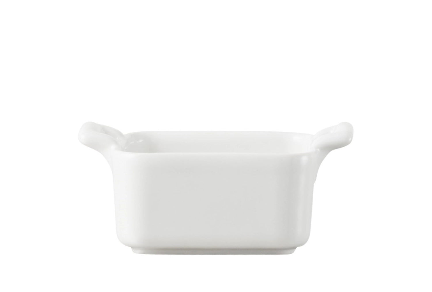 Bol carré profond, 7 cm, blanc