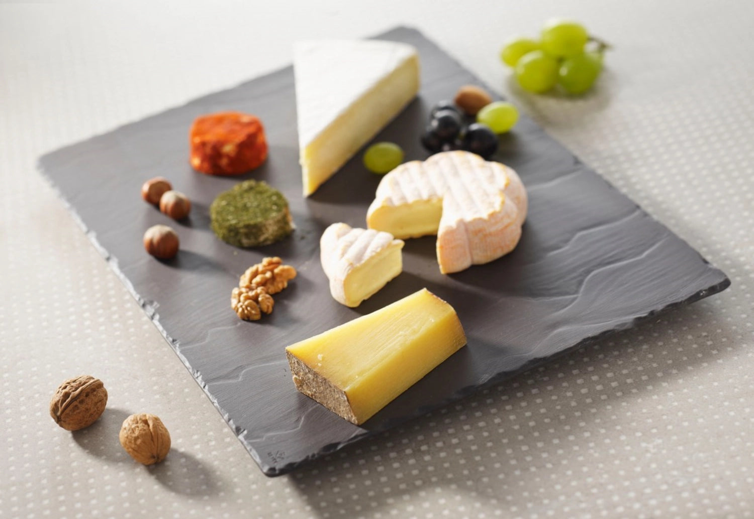 Comprimé rectangulaire grand, 40x30x1 cm, style ardoise