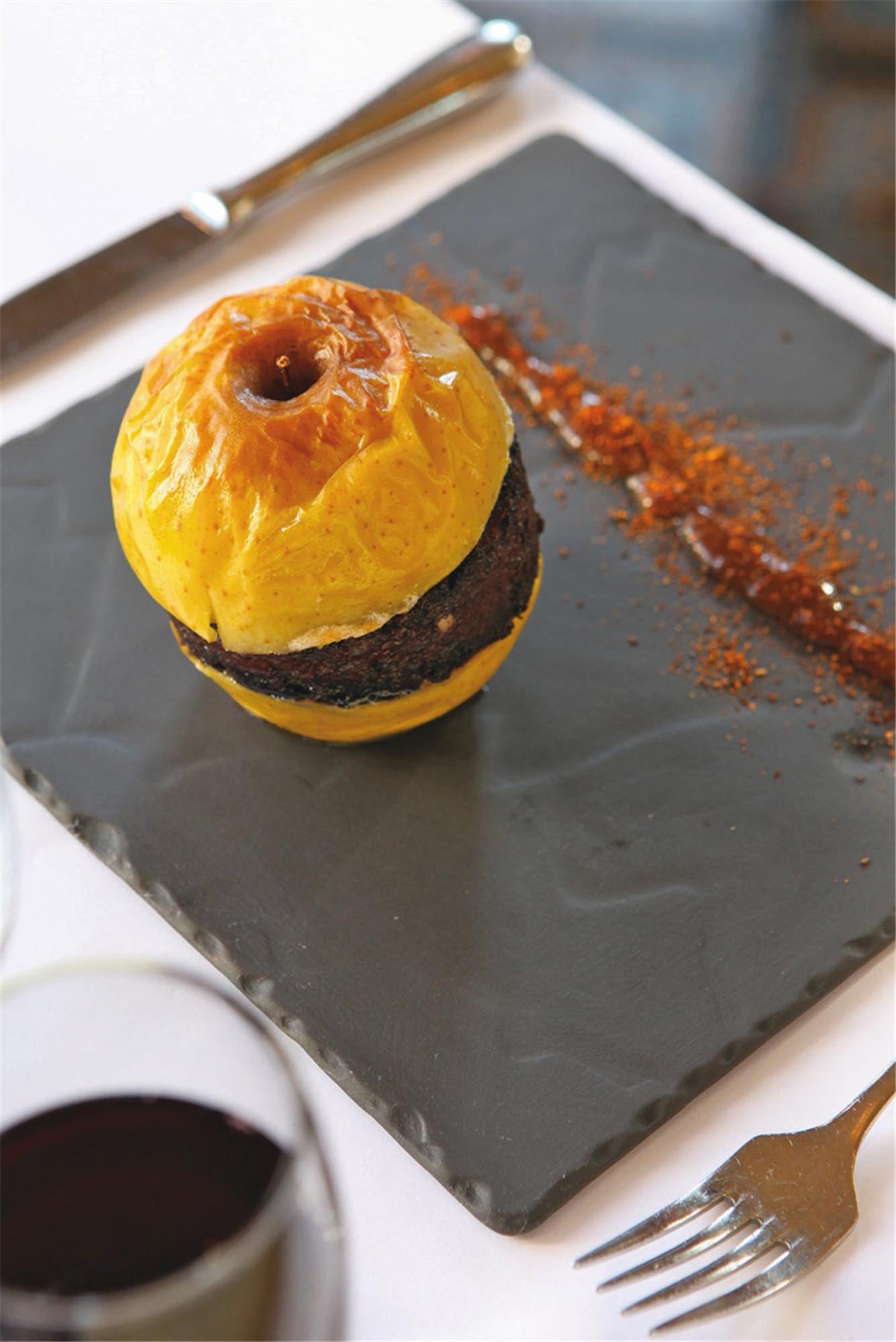 Plaque carré 25x25 cm, style ardoise