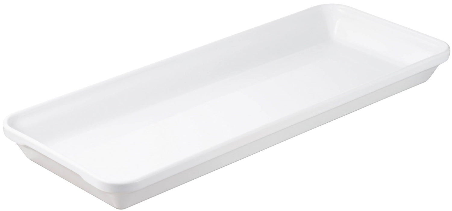 Plat à pâtisserie rapide, 49,5 cm, blanc