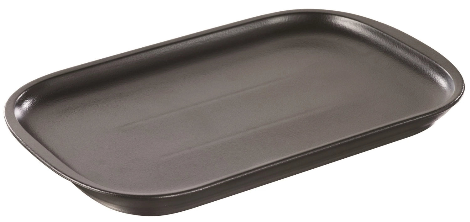 Fleischplatte, 32x21 cm, schwarz