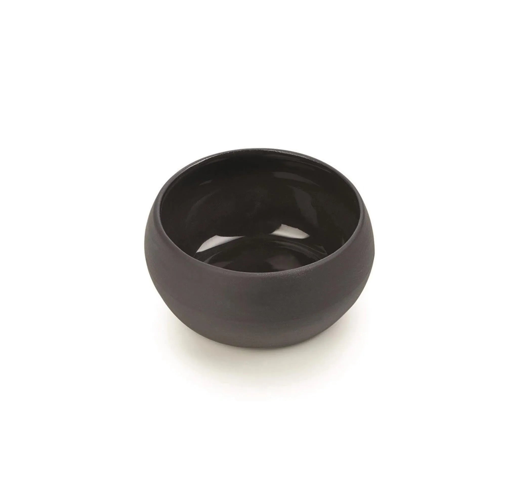 Elegante Solstice Schüssel Schwarzmond von Revol, Ø 7,3 cm, H 3,4 cm, 7 cl, aus langlebiger Keramik, ideal für Dips und Desserts.