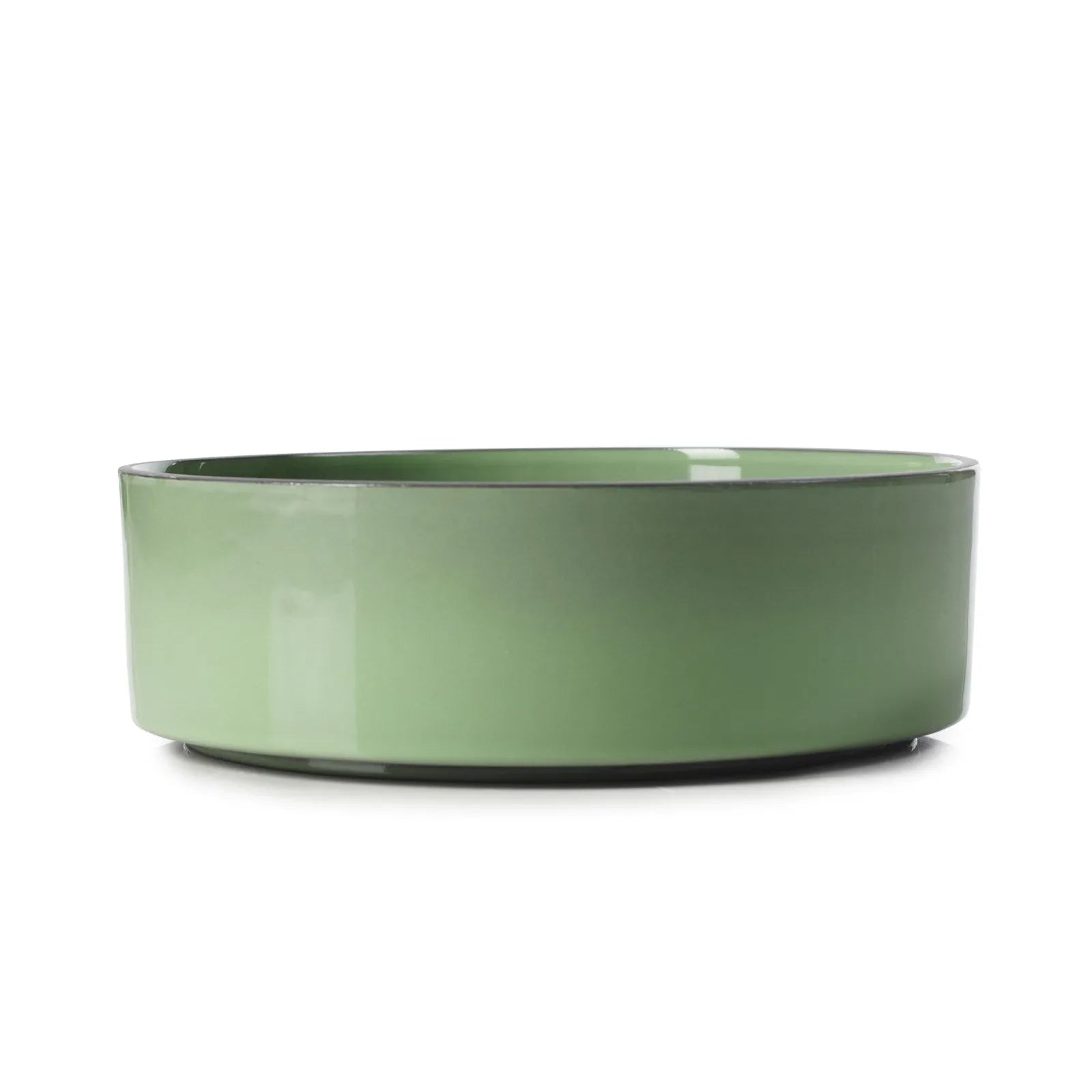 Elegante Caractere Schale Ø17cm in Minze für stilvolle Präsentationen.