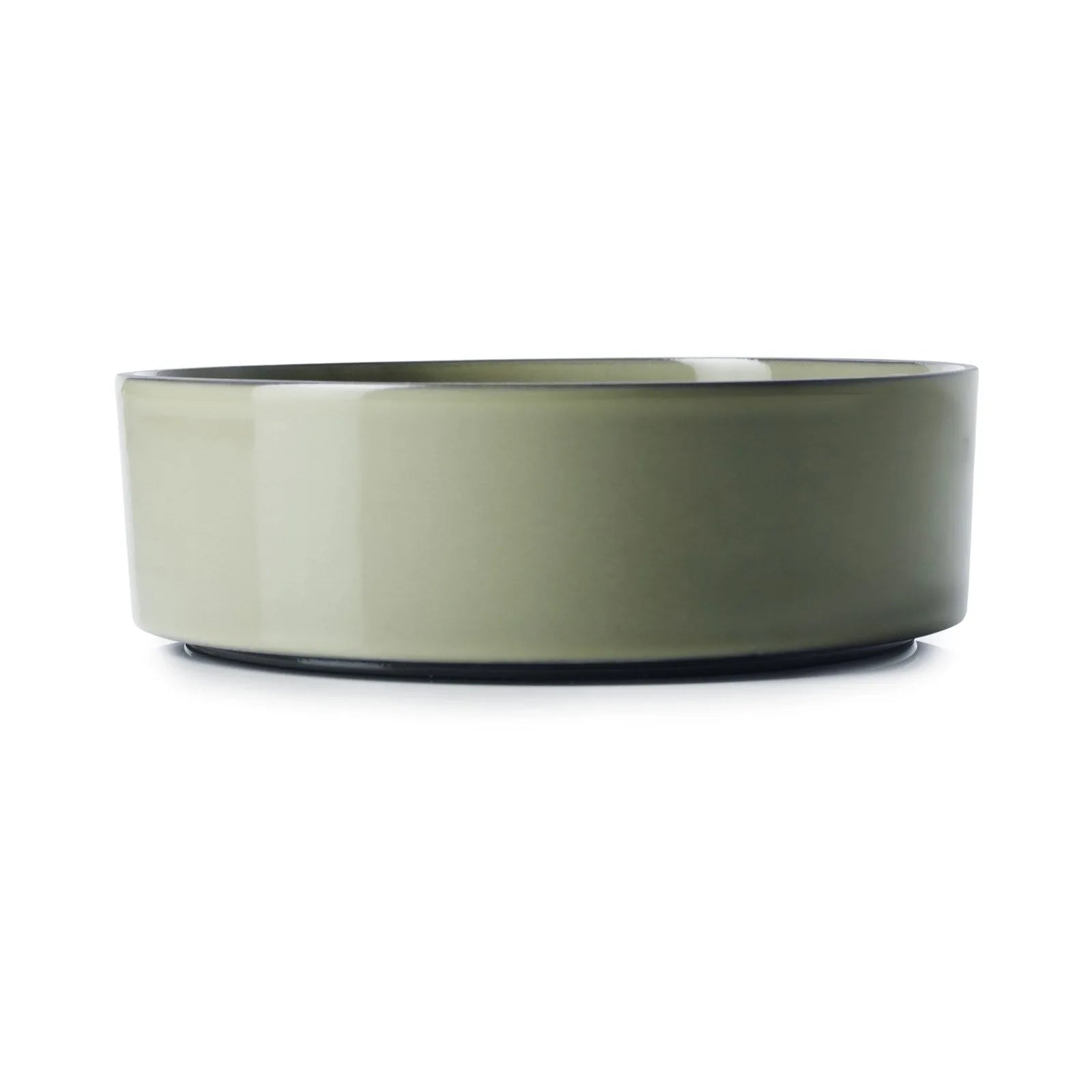Elegante Caractere Schale Ø17cm in Kardamom für kulinarische Erlebnisse.