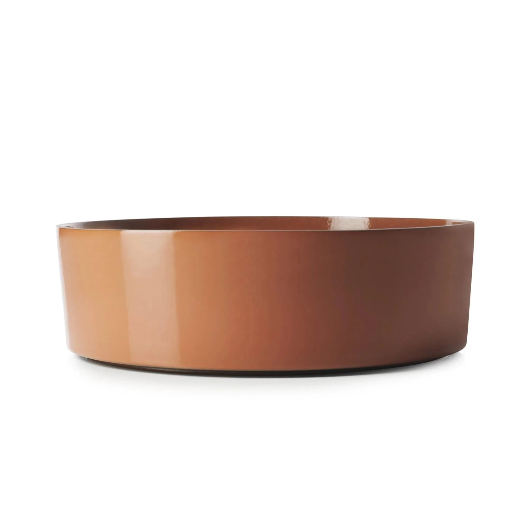 Elegante Revol Caractere Schüssel 25cm in Zimt für stilvolle Salate.