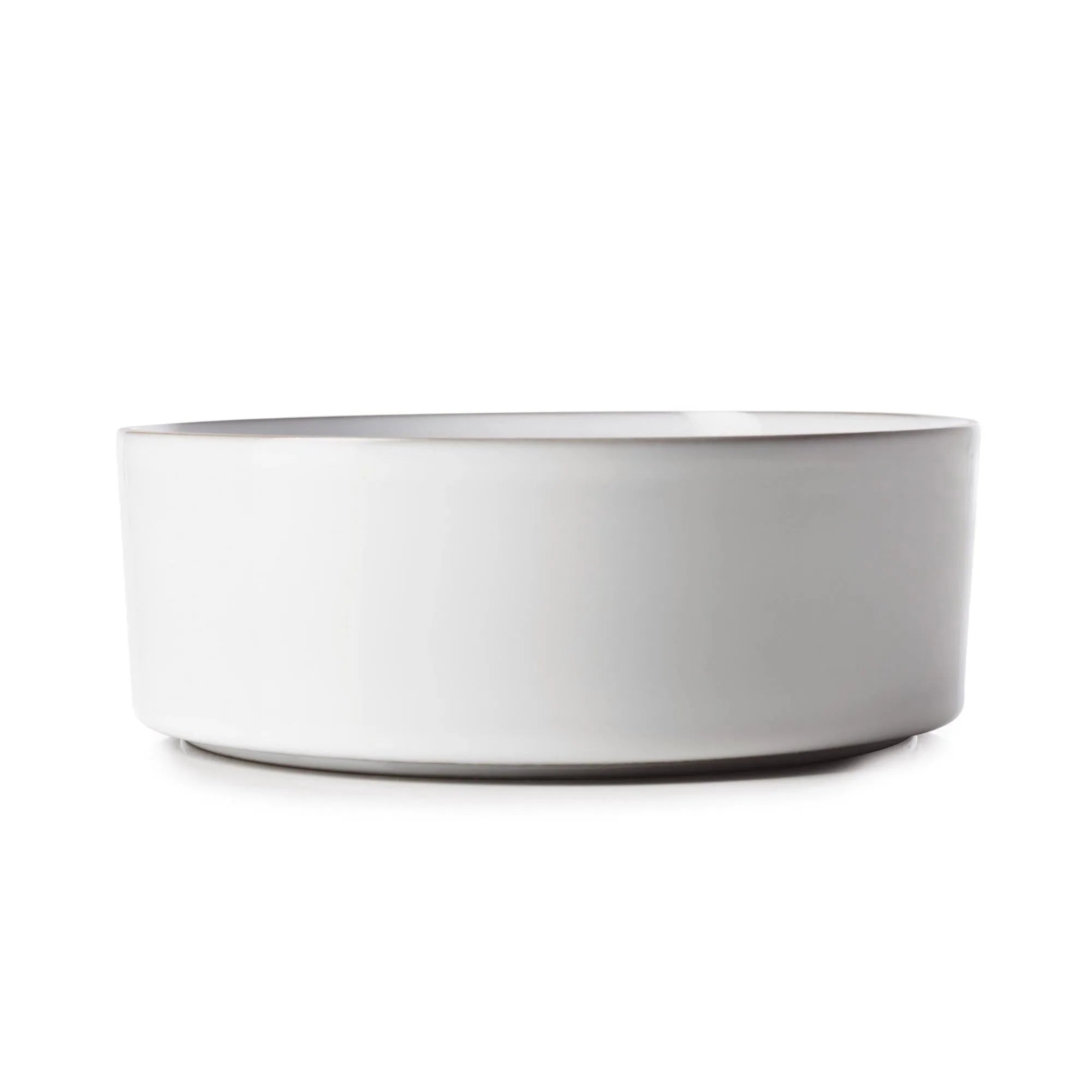 Elegante Salatschüssel Ø19cm in Kumuluswolke weiss, ideal für stilvolle Präsentationen.