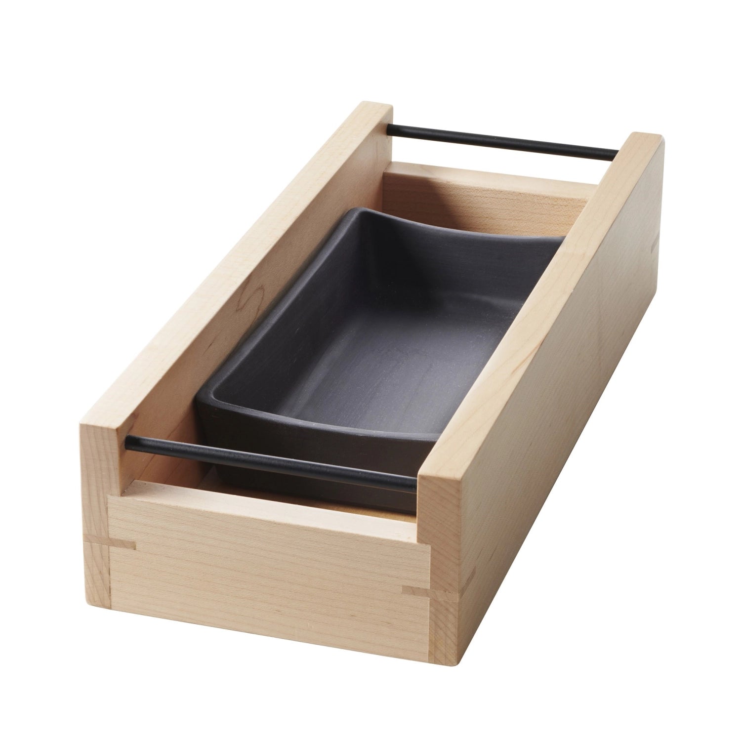 En Scene Box 32.5 X 13.5 Cm Maple Wood