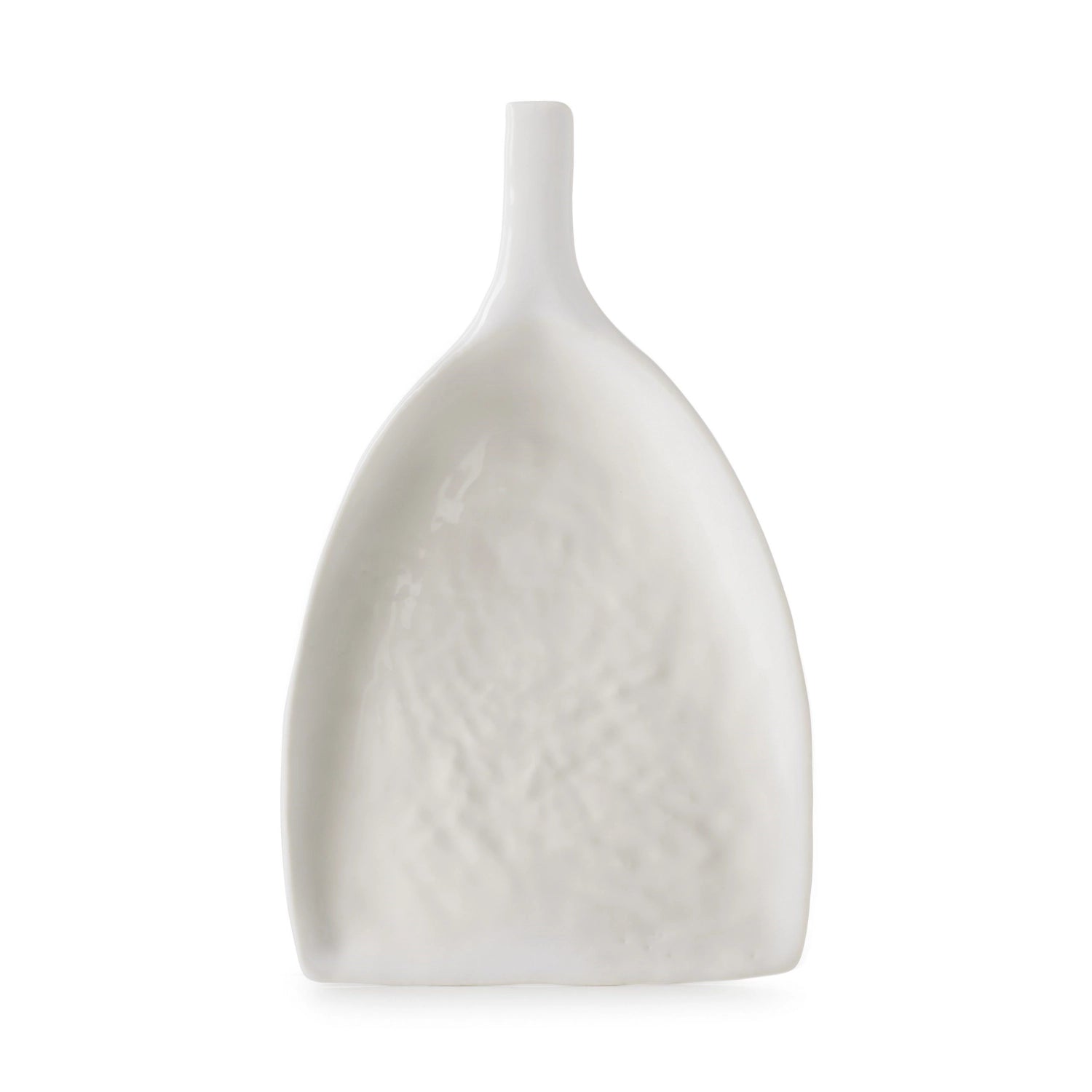 Stilvolle 18 cm Schaufelplatte in edlem Alabaster Weiß von Revol, ideal für kreative Anrichte und besondere Anlässe.