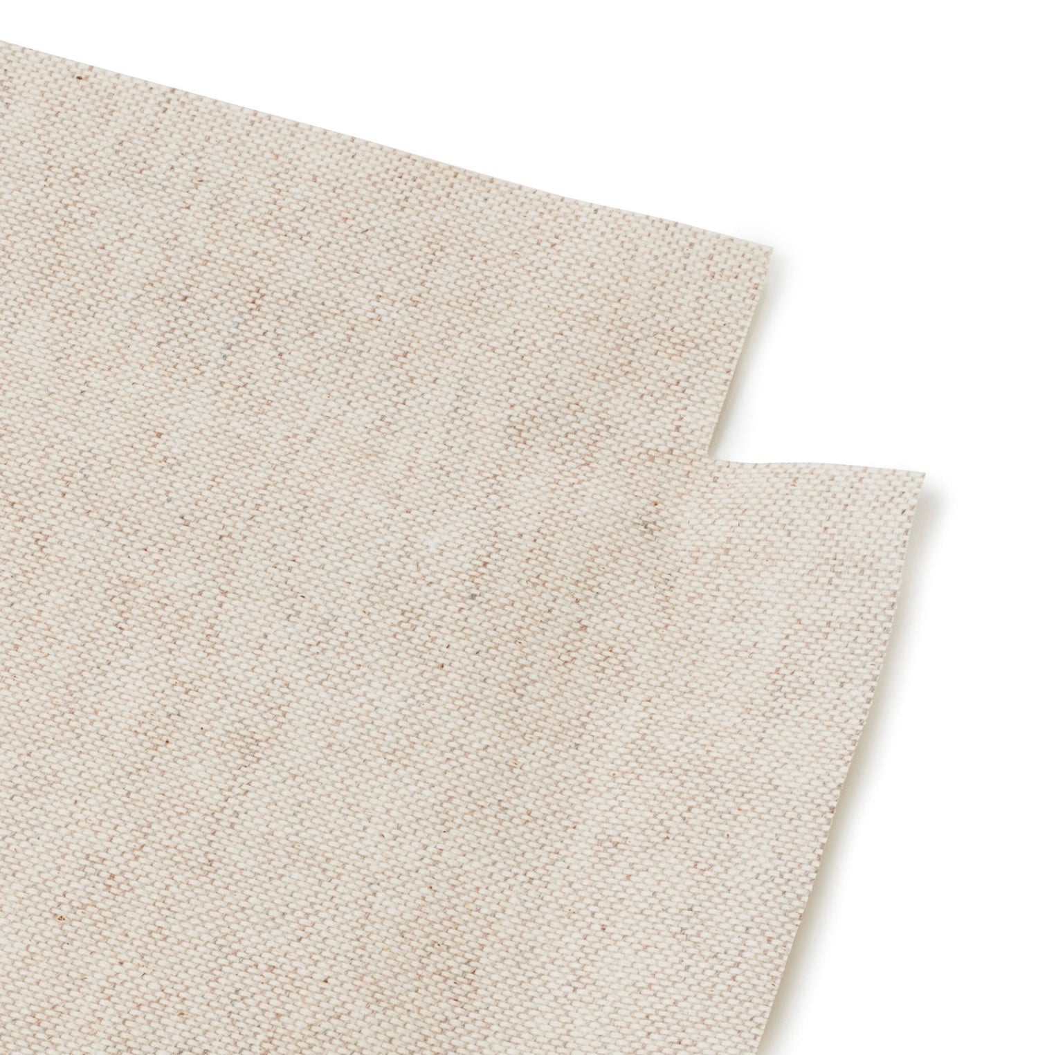 En -scene box tela cotone rivestito 32 cm Ecru