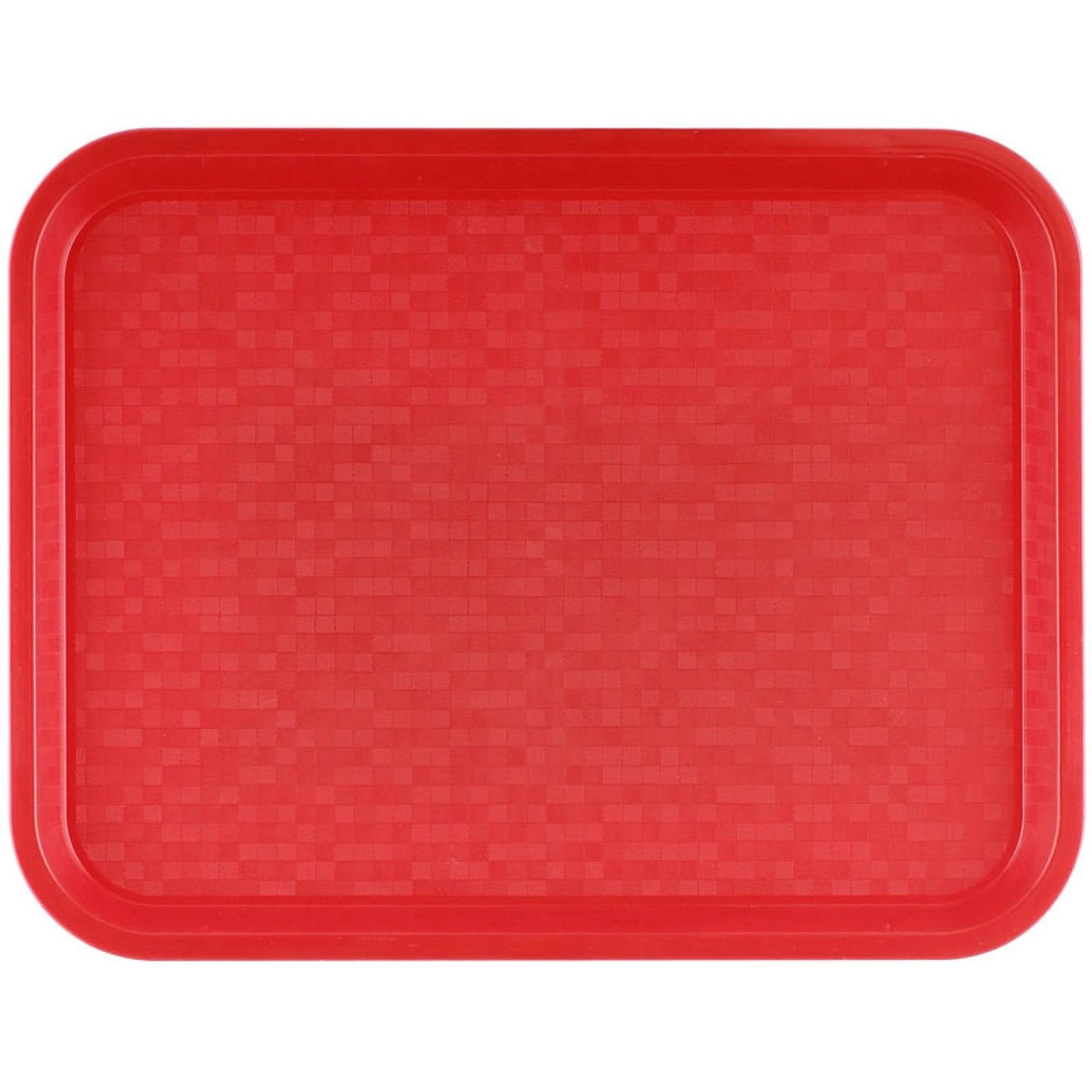 Vassoio poliproproplo rosso 45,5x35,5 cm