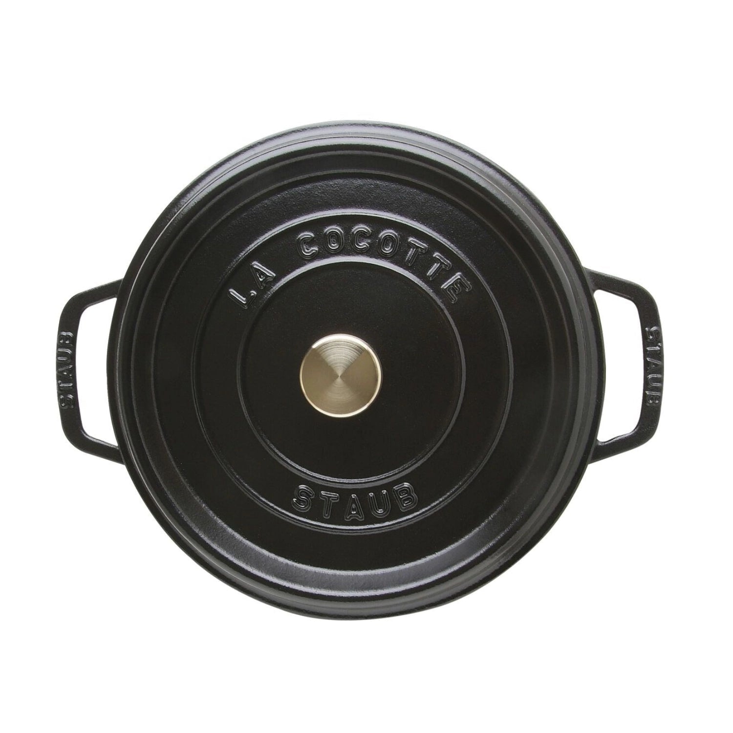 Die Staub Cocotte 24 cm, 4.7l, in Schwarz, ist ideal für Schmorgerichte. Hochwertig, langlebig und perfekt für Ihre Küche.