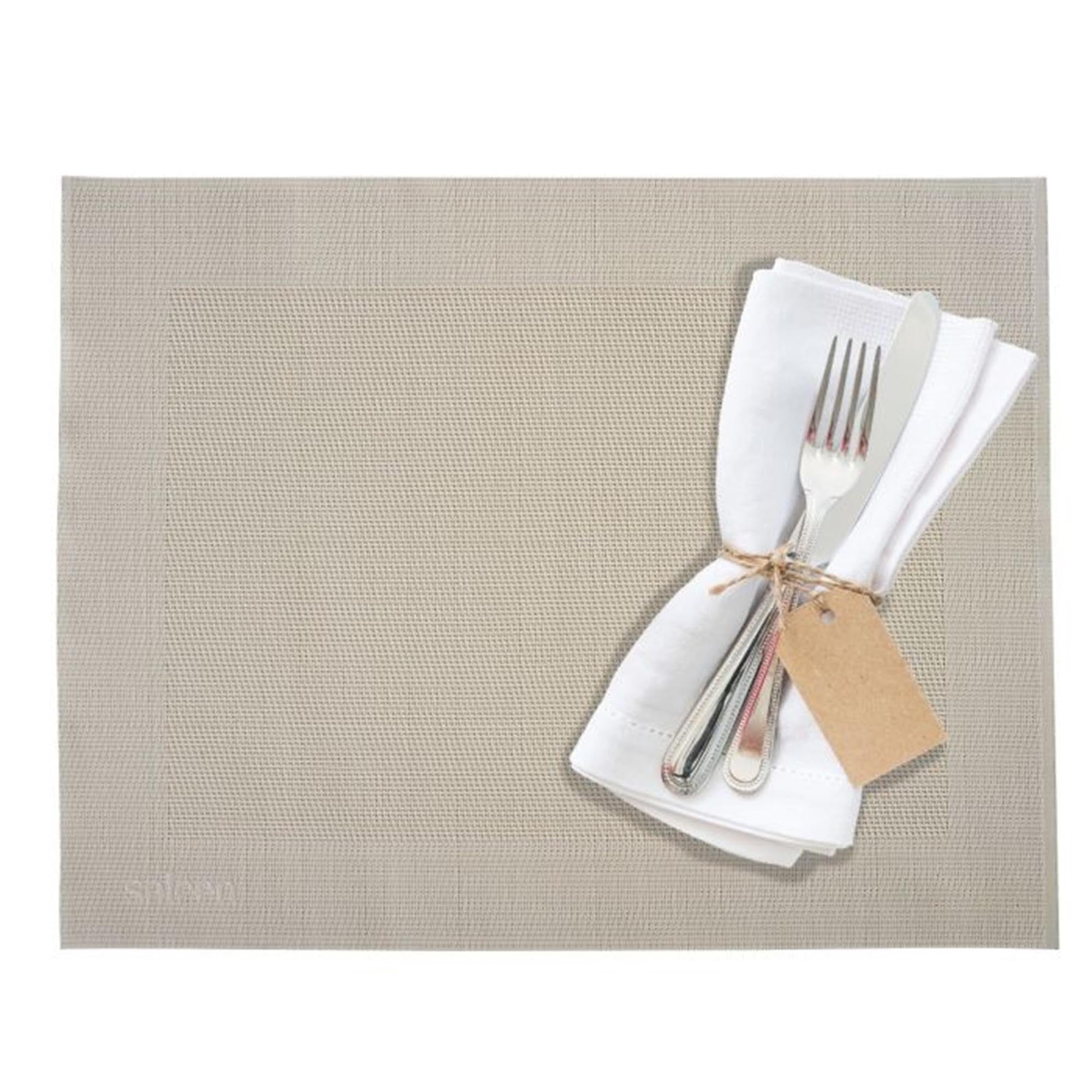 Elegantes Tischset von Westmark in cremeweiß, rechteckig, 32x42 cm. Perfekt für stilvolle Tischdekoration und Schutz.