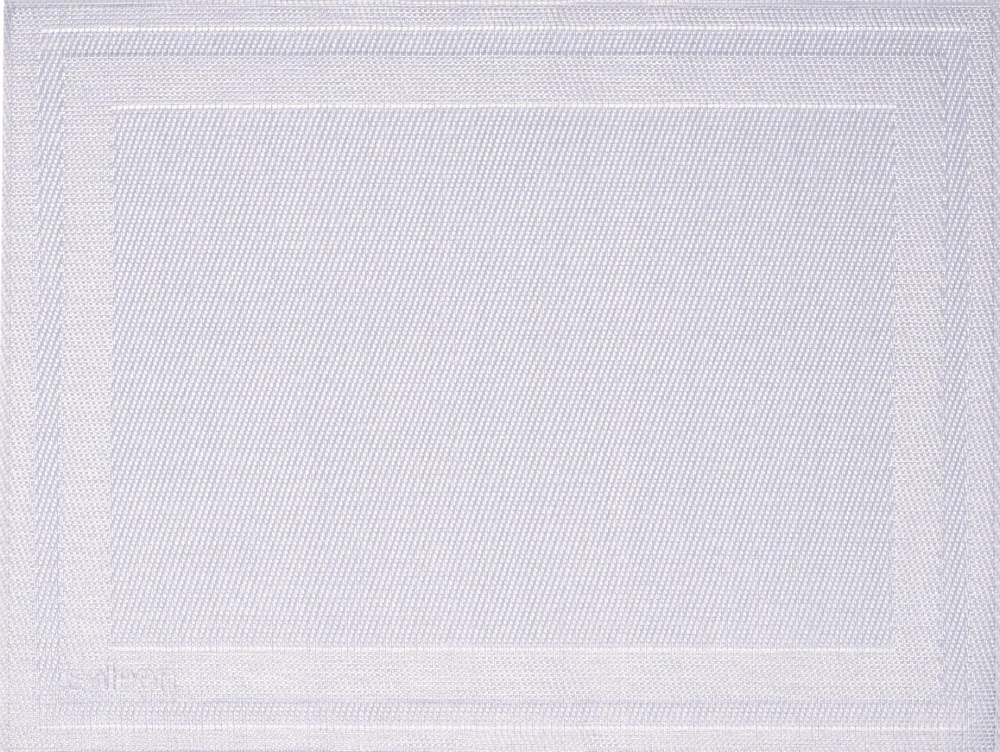 Tischset Rahmen, eckig, silber, 32x42cm in Weiss präsentiert im Onlineshop von KAQTU Design AG. Tischset ist von Westmark