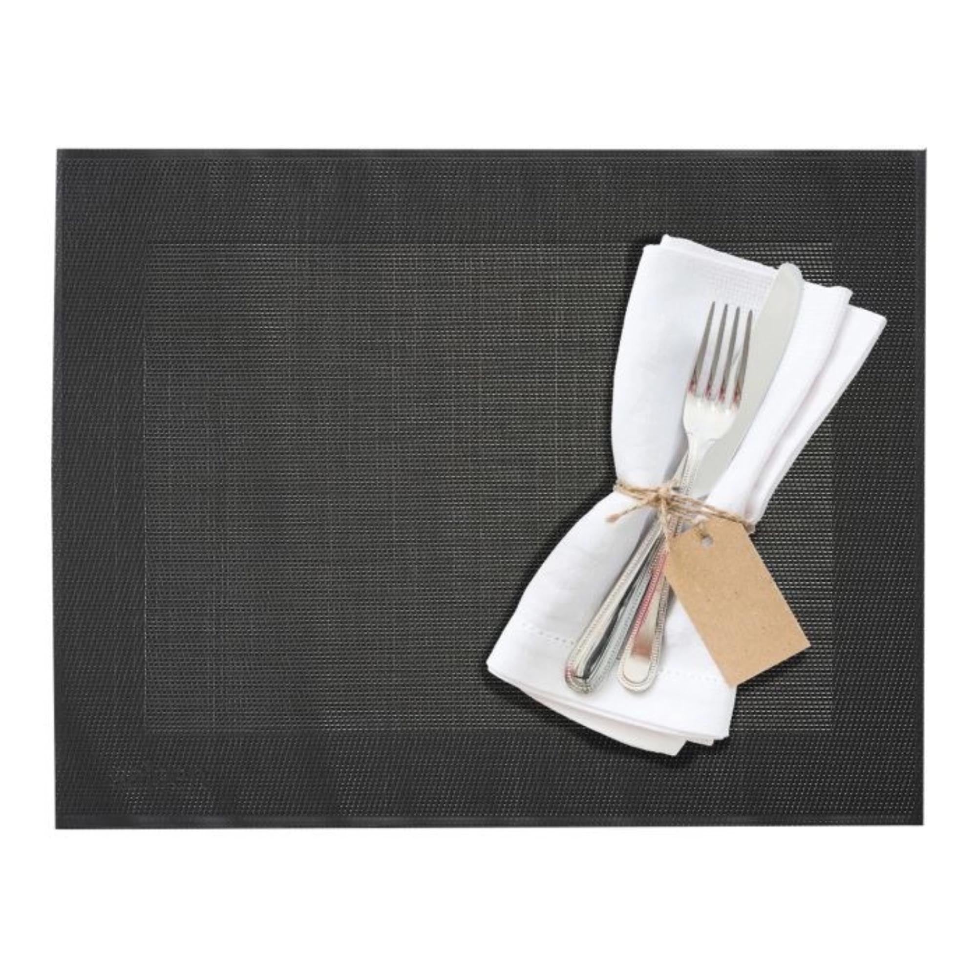 Rechteckiges Tischset von Westmark in Anthrazit, 32x42cm, perfekt für elegante Tischgestaltung und Oberflächenschutz.