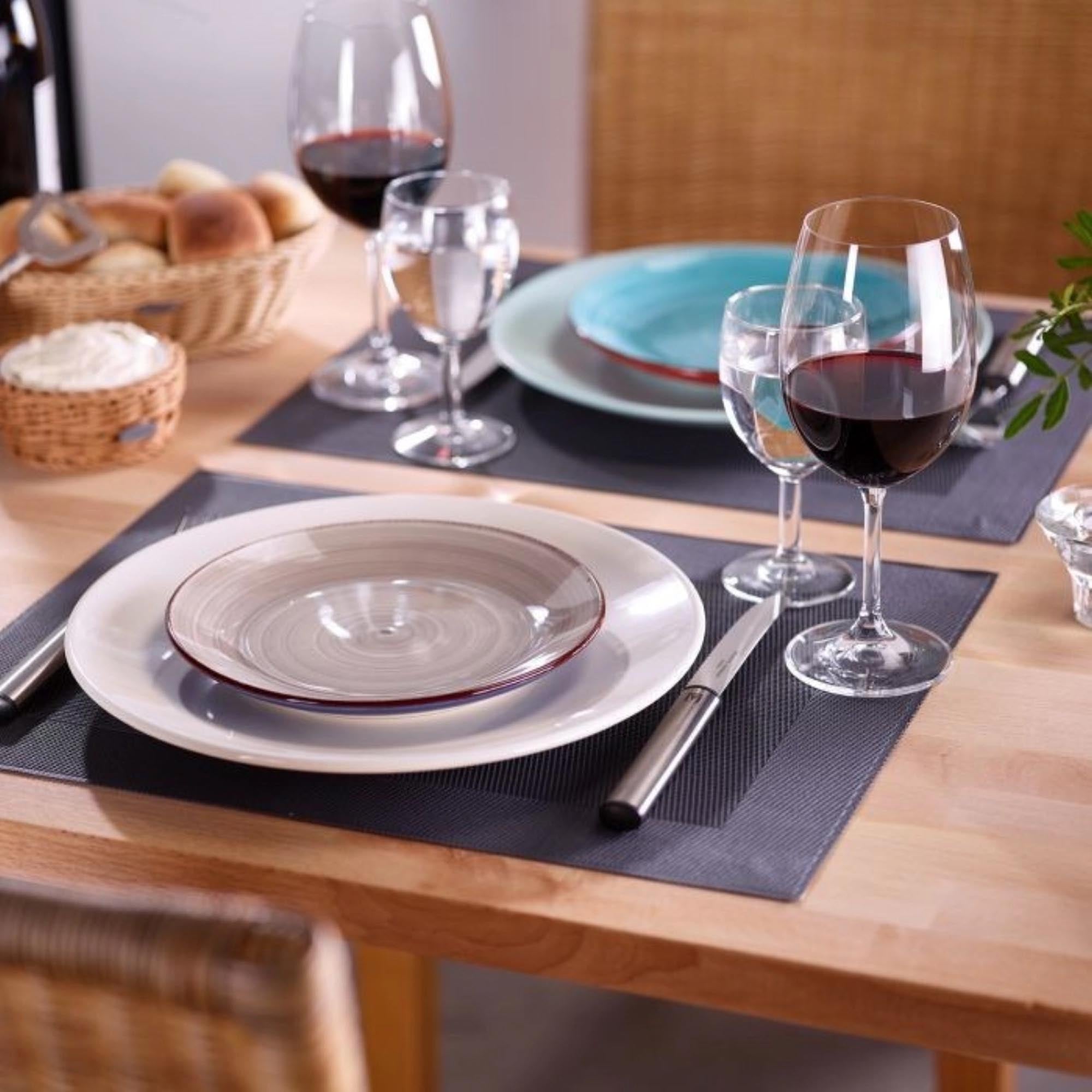 Elegantes Tischset von Westmark, rechteckig, anthrazitfarben, 32x42cm, ideal für stilvolle Tischdekoration und Schutz der Oberfläche.