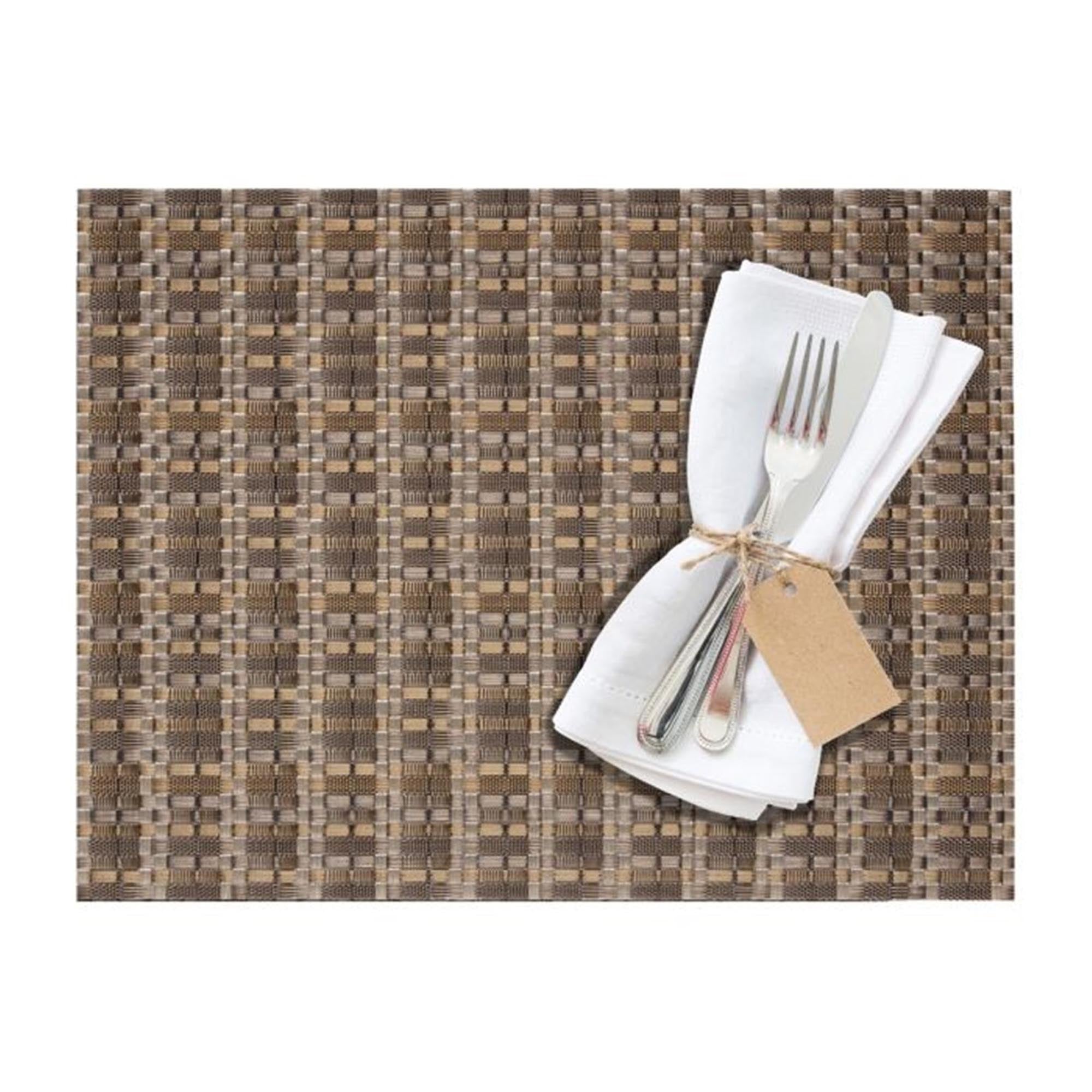 Elegantes Tischset von Westmark, rechteckig, in edlem Gold und Silber, Masse 32x42cm, ideal für stilvolle Tischdekorationen.