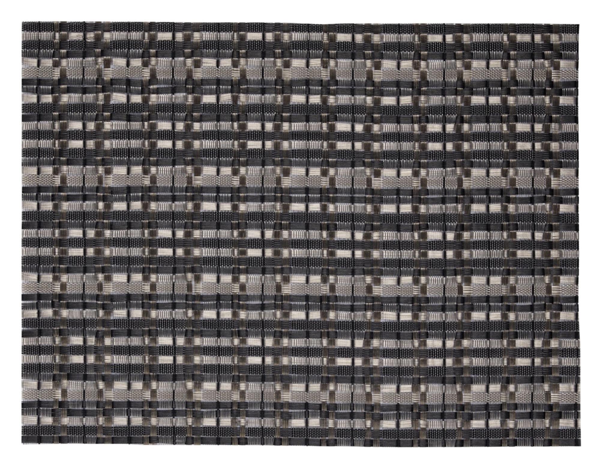 Tischset Edel, eckig, anthrazit, silber, 32x42cm in Silber präsentiert im Onlineshop von KAQTU Design AG. Tischset ist von Westmark