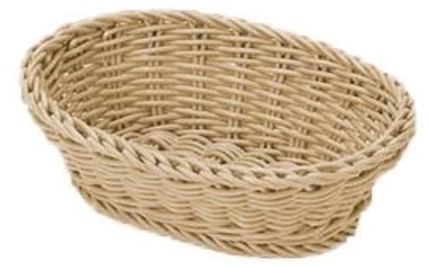 Korb Oval, H-beige, 25x17x8.5cm