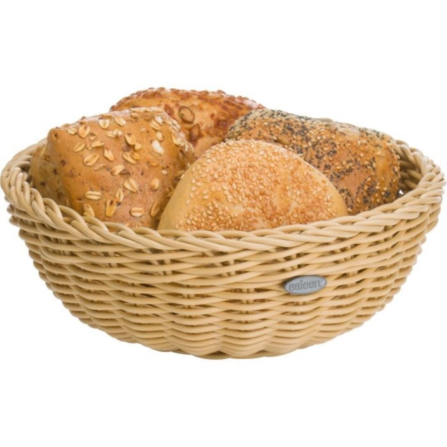 Stilvolle runde Brotschale in h-beige von Westmark, 23x9 cm, mit sanft gebogenem Rand – ideal für Brot oder als dekorativer Akzent.