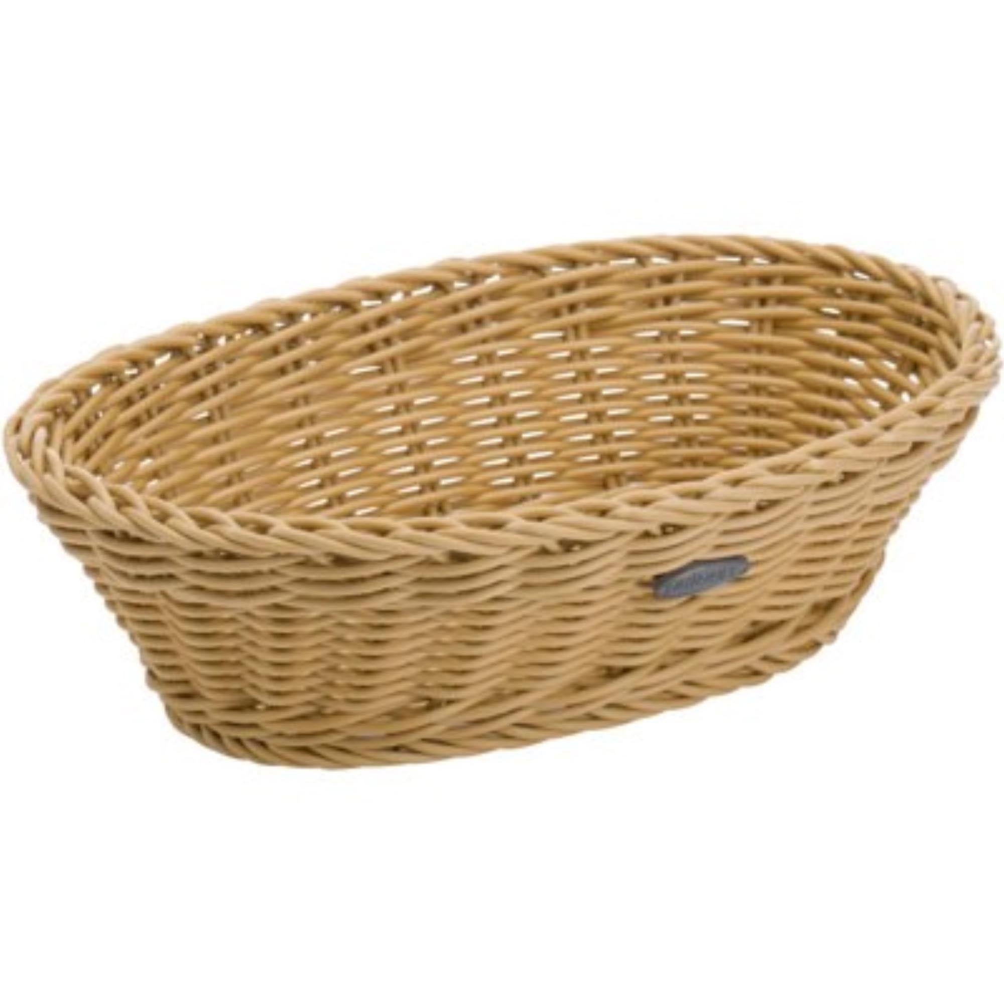 Tischkorb oval, h-beige, 23,5x16x6,5cm in Beige präsentiert im Onlineshop von KAQTU Design AG. Brotsack ist von Westmark