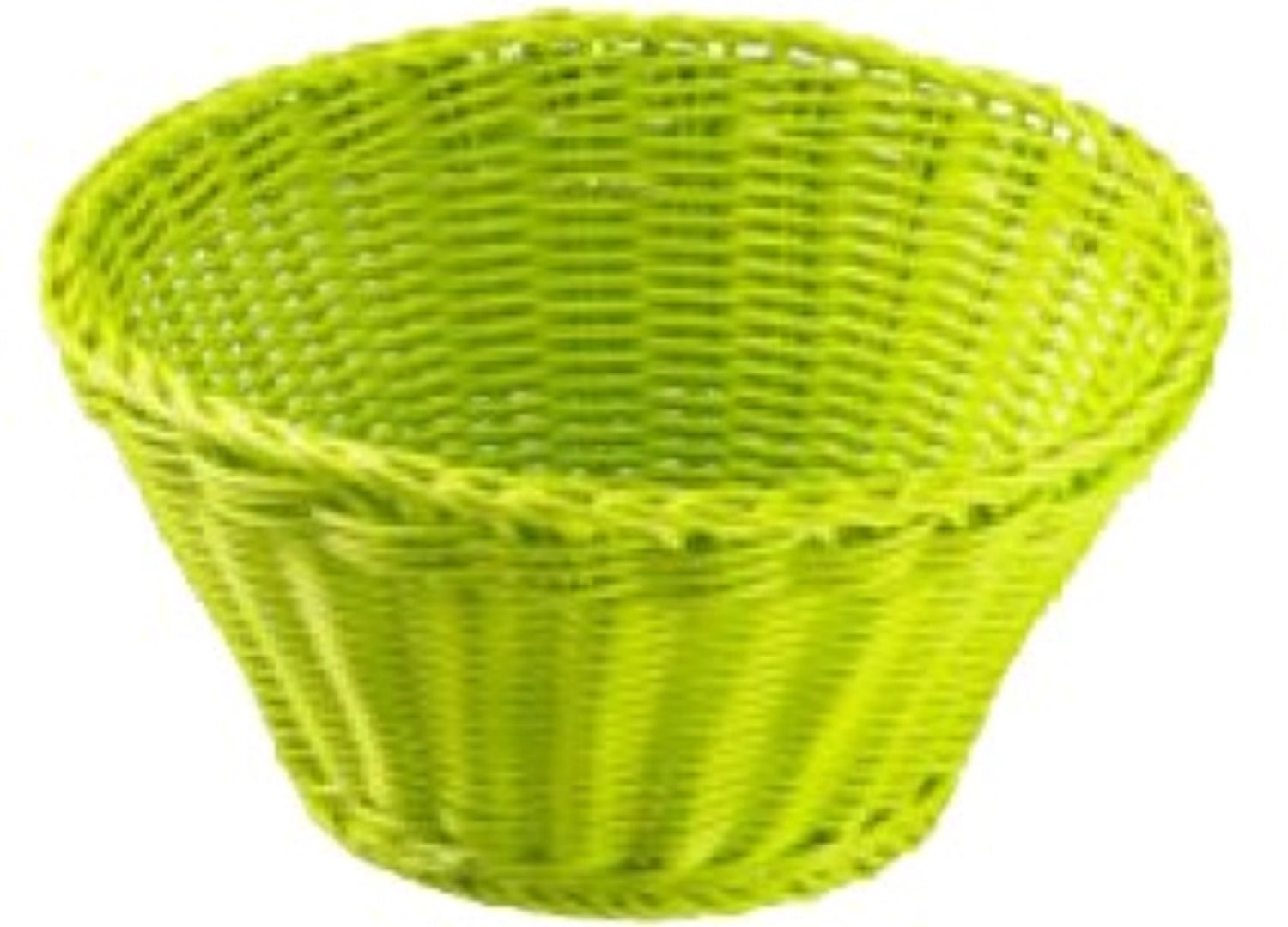 Panier rond, citron vert, 18x10cm