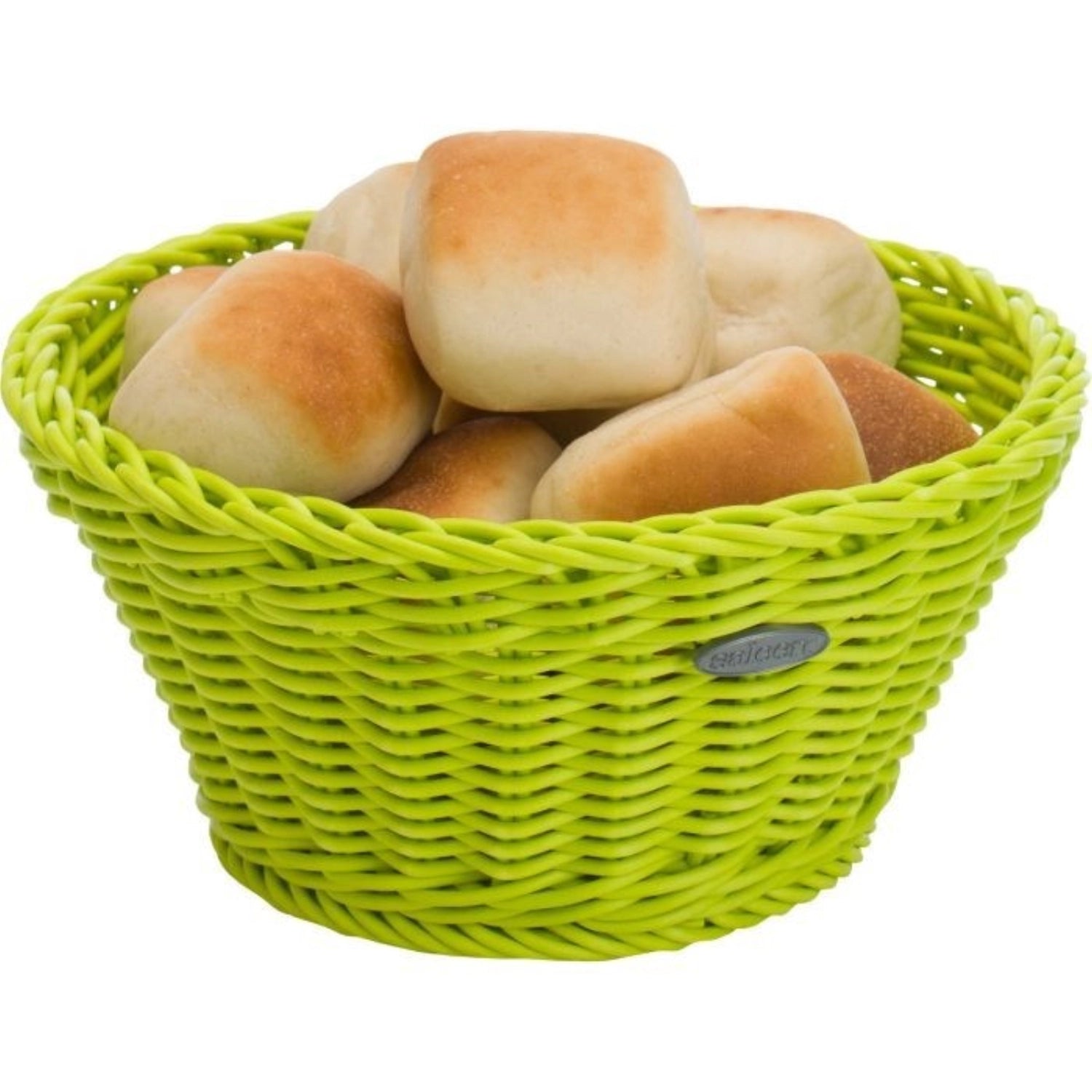 Panier rond, citron vert, 18x10cm