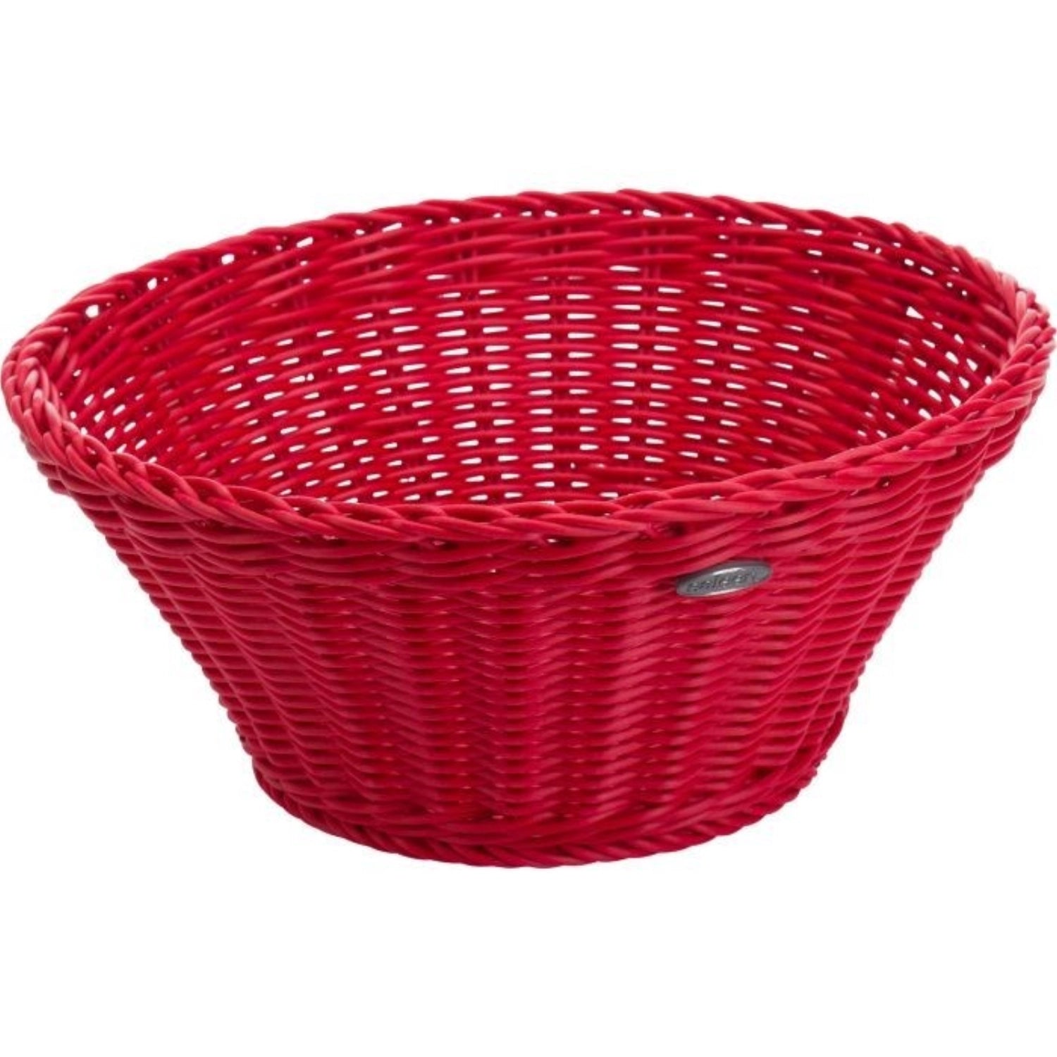 Korb rund, r-rot, 18x10cm