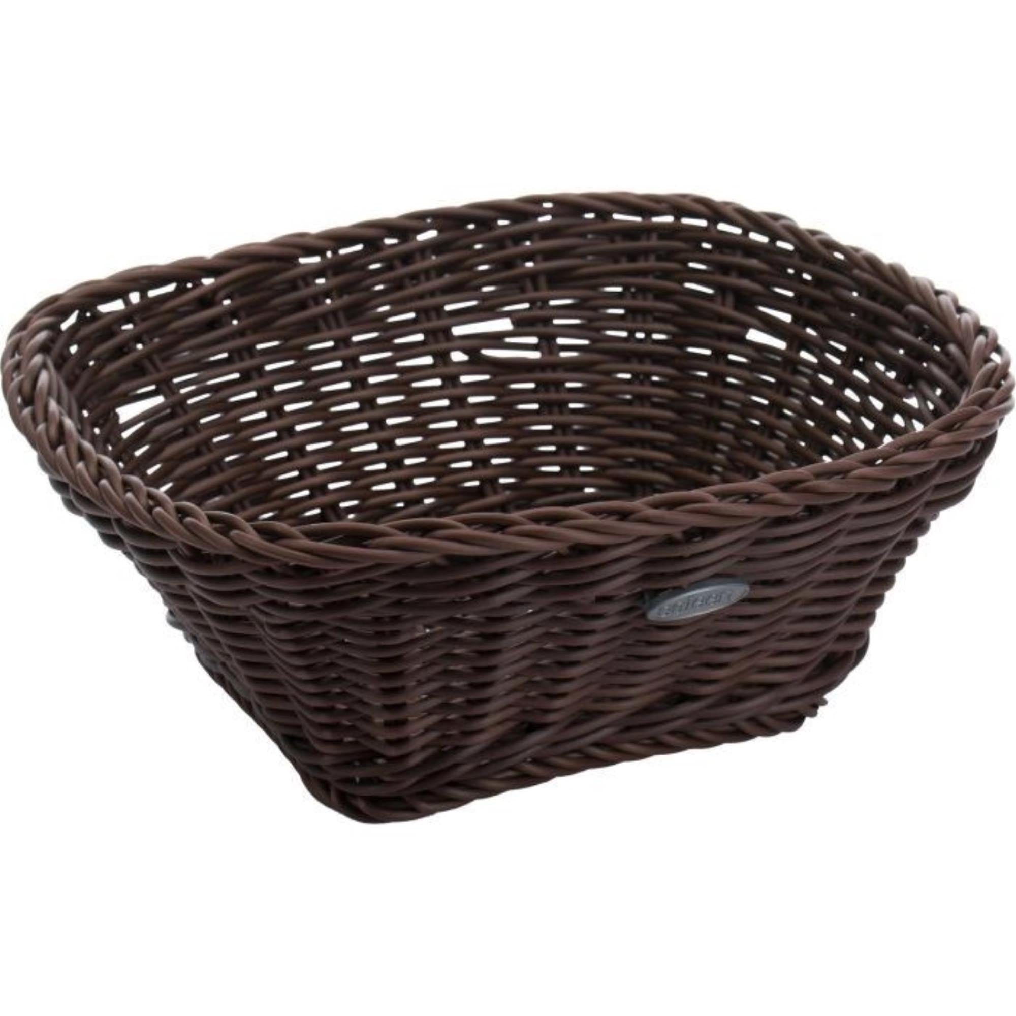 Korb quadratisch, braun, 23x23x9cm in Braun präsentiert im Onlineshop von KAQTU Design AG. Brotkorb ist von Westmark