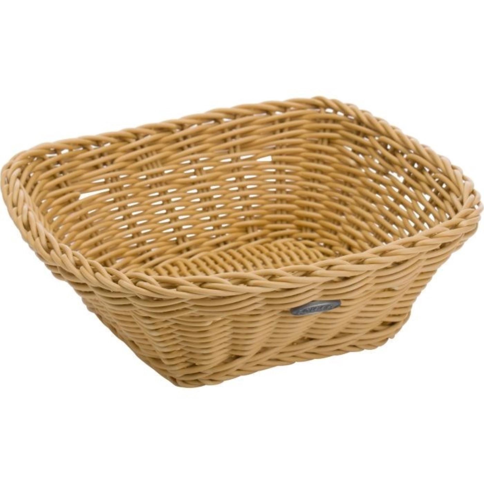 Korb quadratisch, h-beige, 23x23x9cm