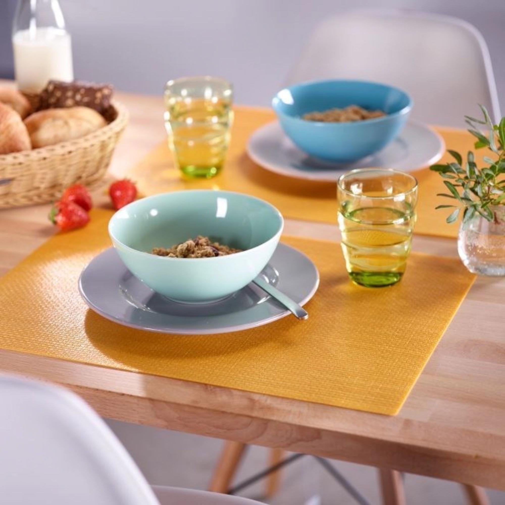 Rechteckiges Tischset Coolorista von Westmark in sonnengelb, 45x32.5cm, aus robustem PP, perfekt für eine moderne Tischgestaltung.