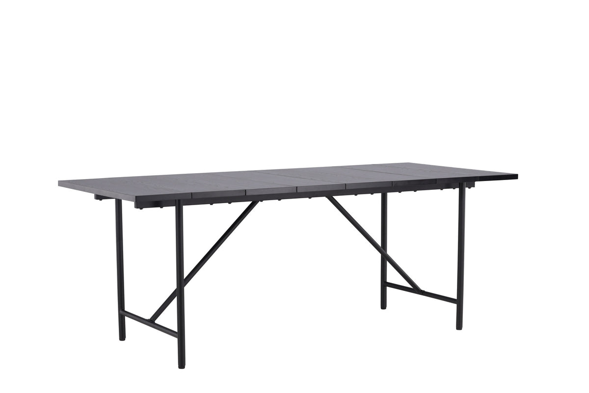 Astrid Tisch in Schwarz präsentiert im Onlineshop von KAQTU Design AG. Esstisch ist von Venture Home