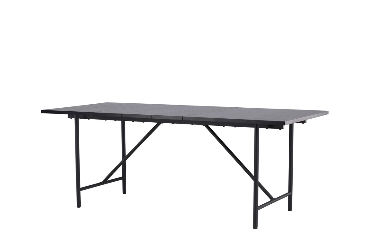 Astrid Tisch in Schwarz präsentiert im Onlineshop von KAQTU Design AG. Esstisch ist von Venture Home