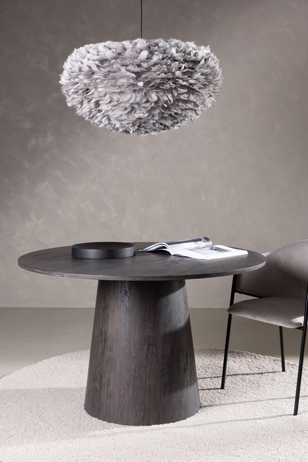 Lanzo Esstisch in Mokka präsentiert im Onlineshop von KAQTU Design AG. Esstisch ist von Venture Home