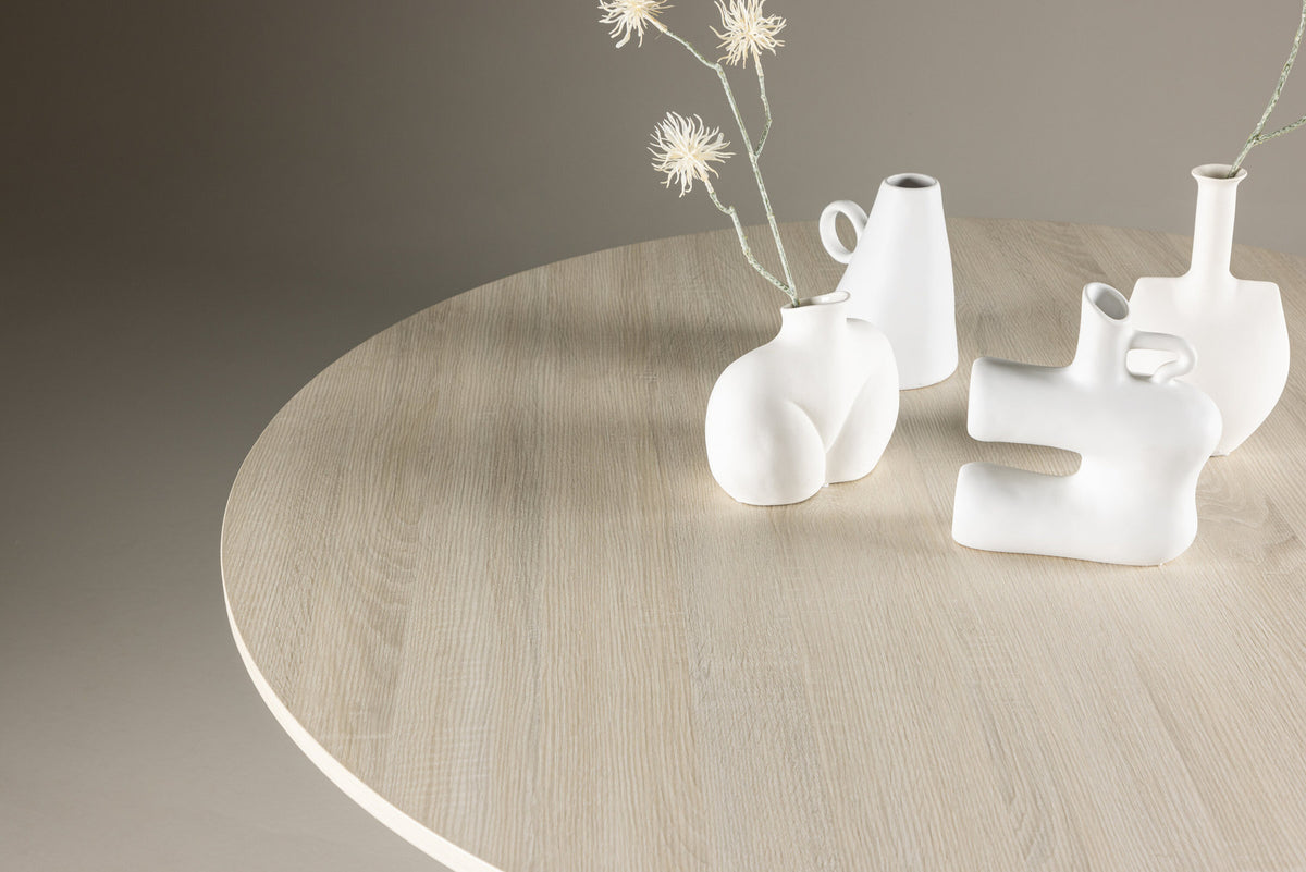 Lanzo Esstisch in Tünchen präsentiert im Onlineshop von KAQTU Design AG. Esstisch ist von Venture Home