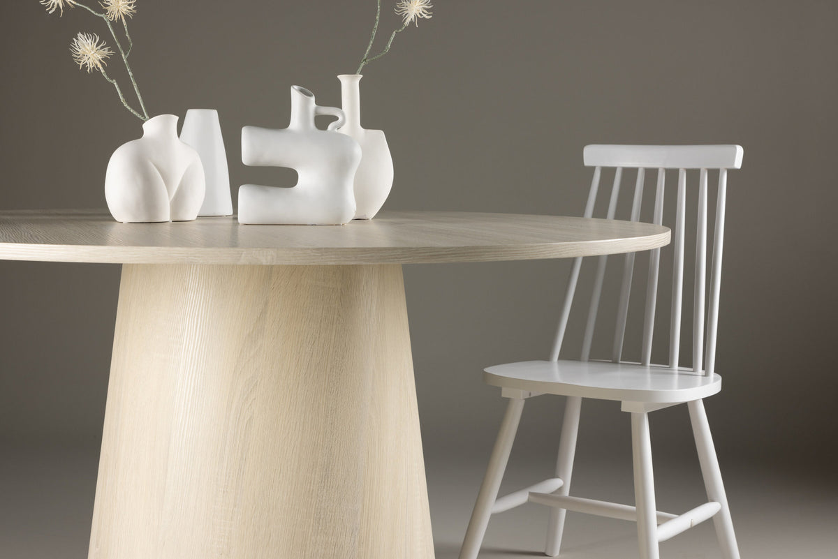Lanzo Esstisch in Tünchen präsentiert im Onlineshop von KAQTU Design AG. Esstisch ist von Venture Home