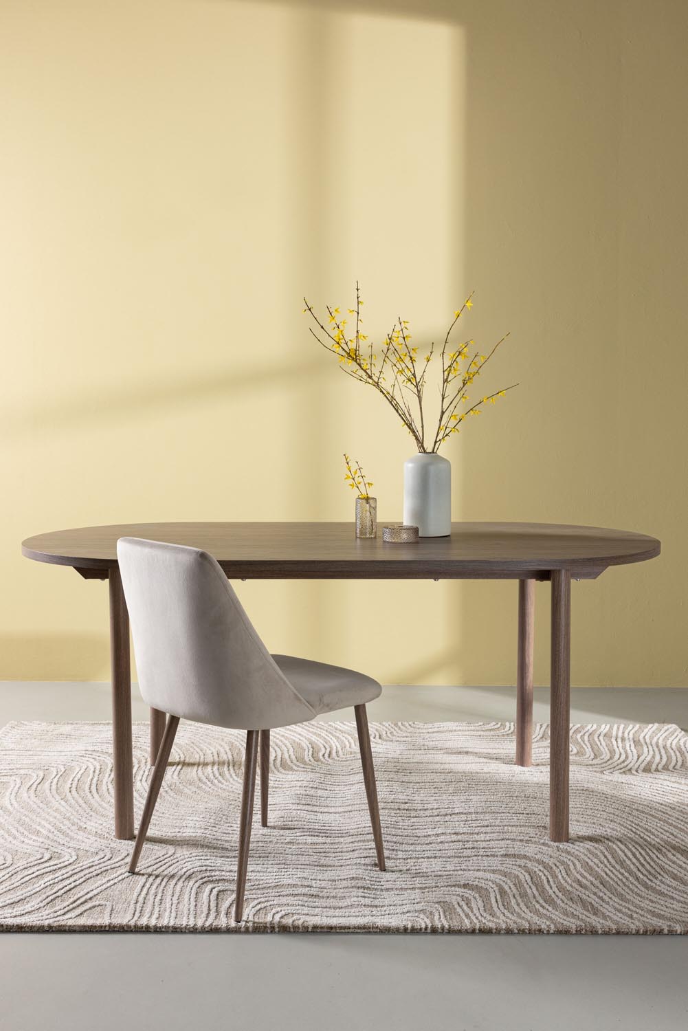 Andy Esstisch in Natur präsentiert im Onlineshop von KAQTU Design AG. Esstisch ist von Venture Home