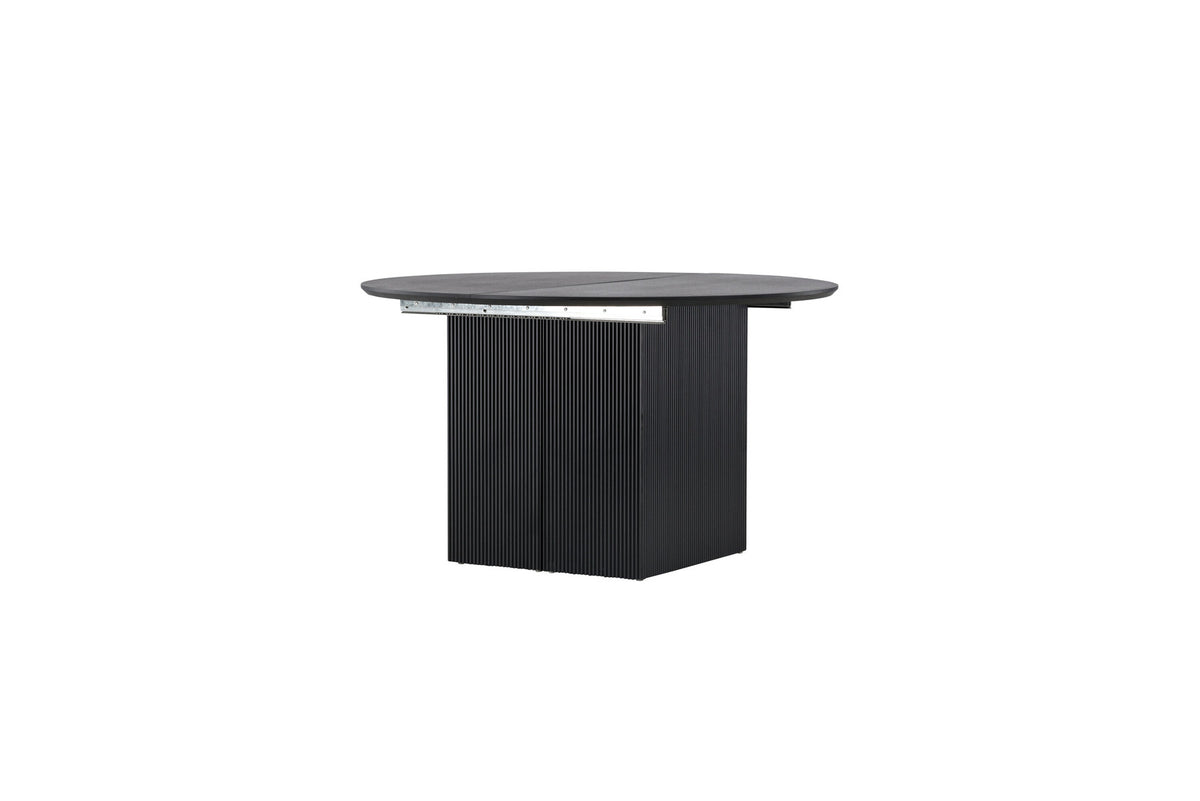 Matilda Esstisch ausziehbar in Schwarz präsentiert im Onlineshop von KAQTU Design AG. Esstisch ist von Venture Home