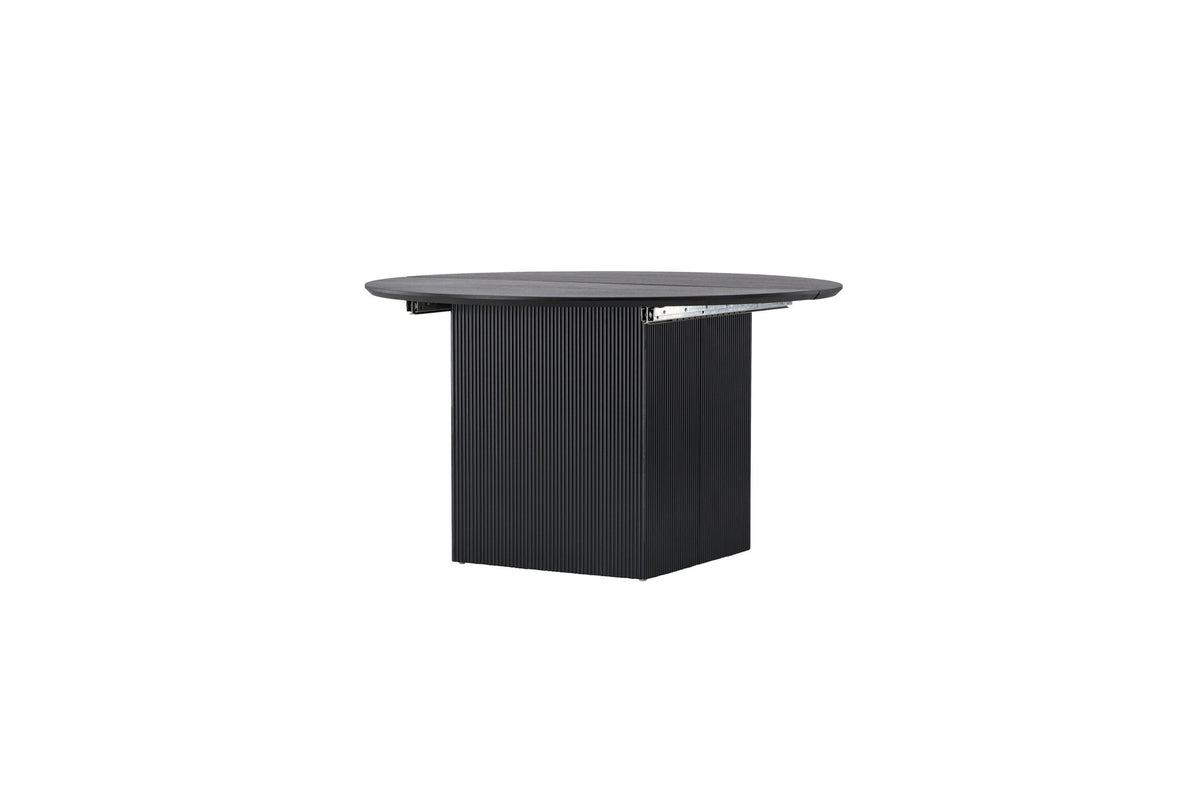 Matilda Esstisch ausziehbar in Schwarz präsentiert im Onlineshop von KAQTU Design AG. Esstisch ist von Venture Home