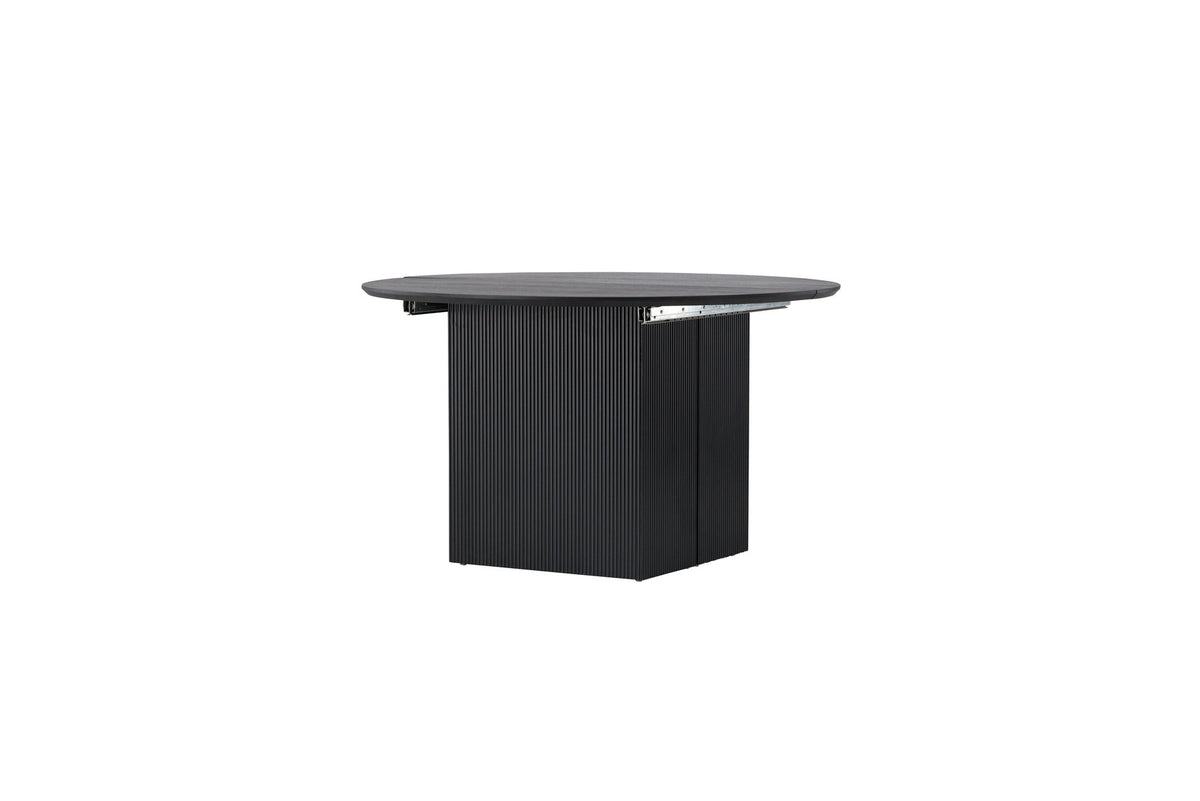 Matilda Esstisch ausziehbar in Schwarz präsentiert im Onlineshop von KAQTU Design AG. Esstisch ist von Venture Home