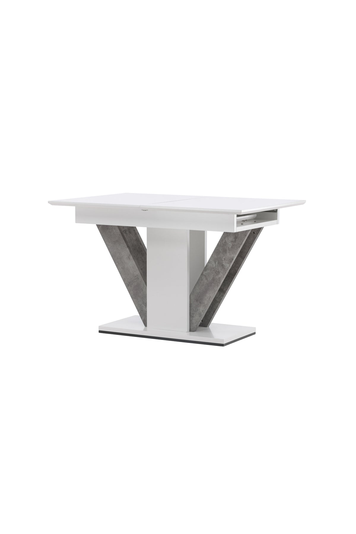 Disa Esstisch ausziehbar in Weiss präsentiert im Onlineshop von KAQTU Design AG. Esstisch ist von Venture Home