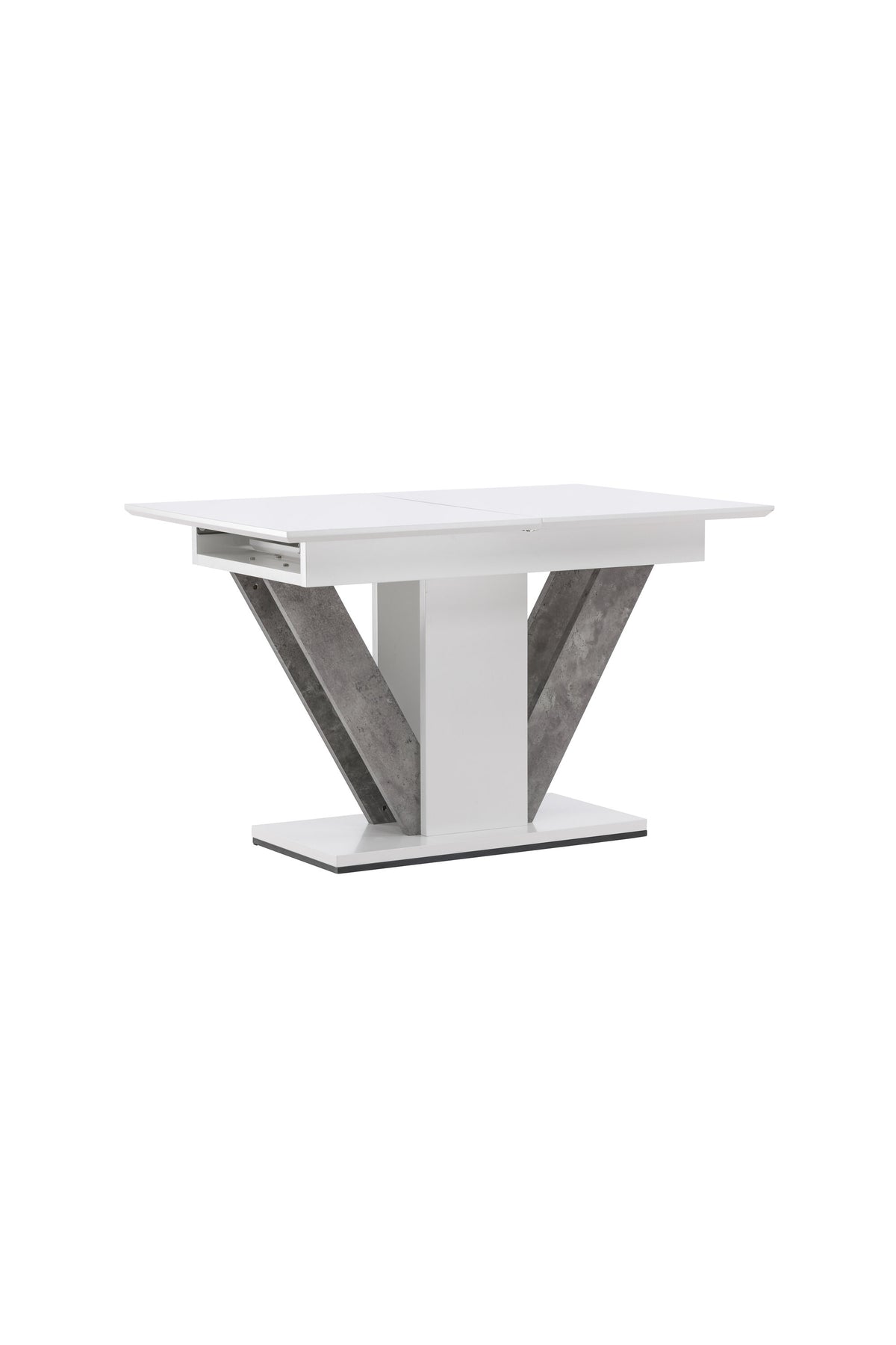 Disa Esstisch ausziehbar in Weiss präsentiert im Onlineshop von KAQTU Design AG. Esstisch ist von Venture Home
