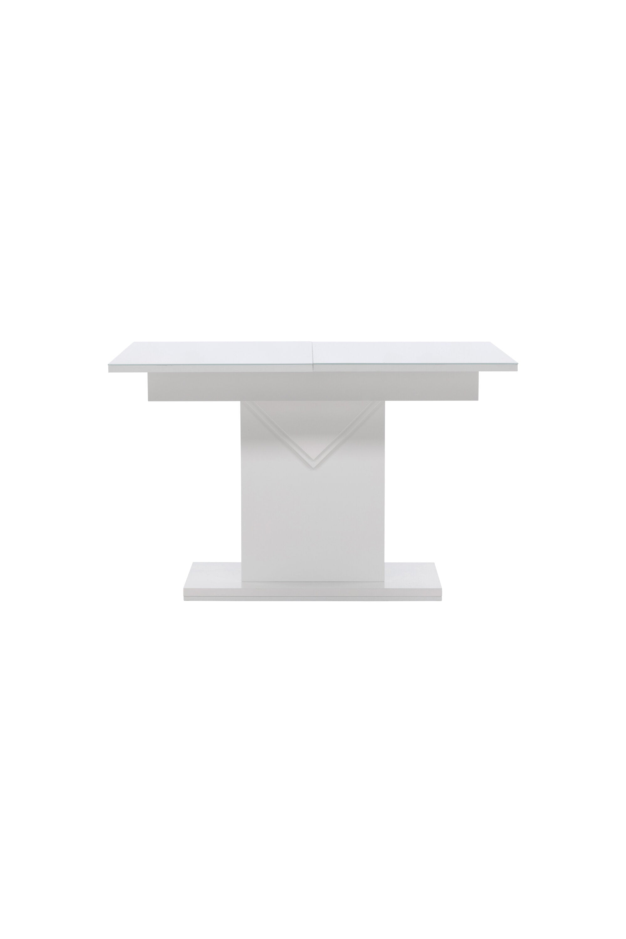 Pluto Tisch ausziehbar in Weiss präsentiert im Onlineshop von KAQTU Design AG. Esstisch ist von Venture Home