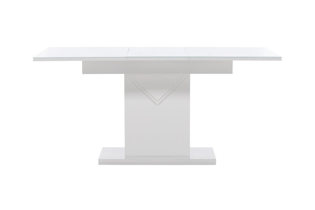 Pluto Tisch ausziehbar in Weiss präsentiert im Onlineshop von KAQTU Design AG. Esstisch ist von Venture Home