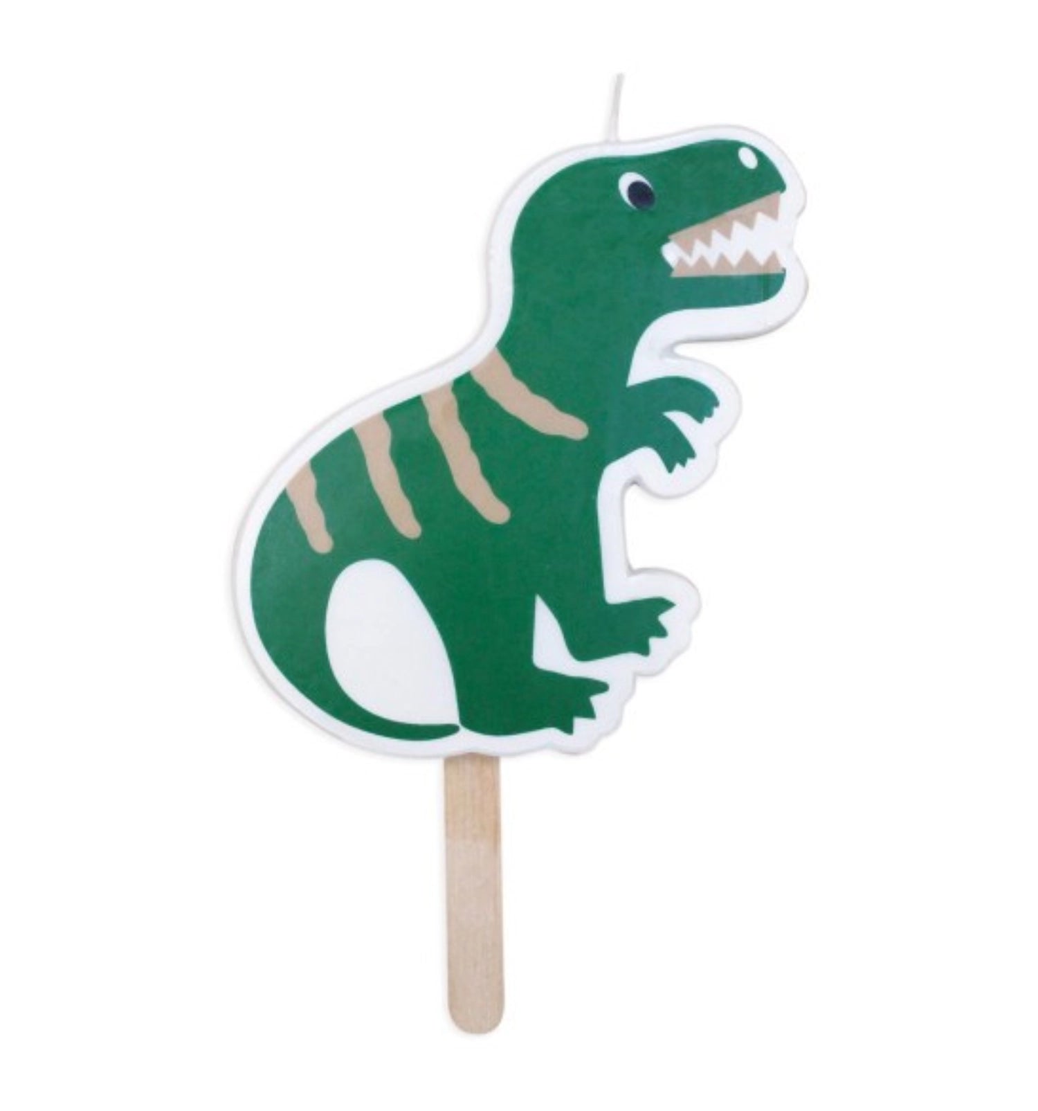 Kerze XXL Dinosaurier in Grün präsentiert im Onlineshop von KAQTU Design AG. Kerzen ist von Scrap Cooking