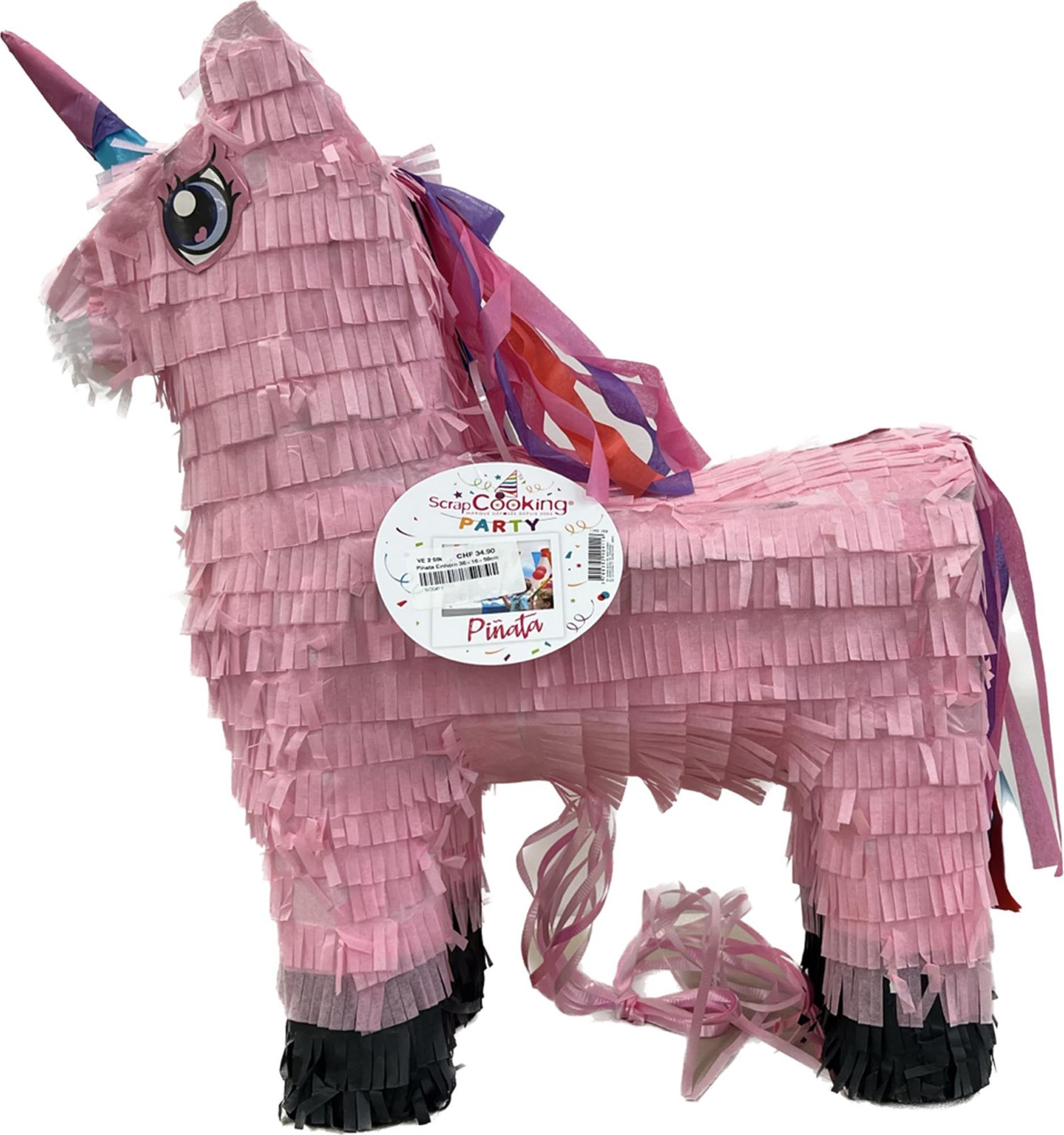 Pinata Einhorn 36×16×58cm