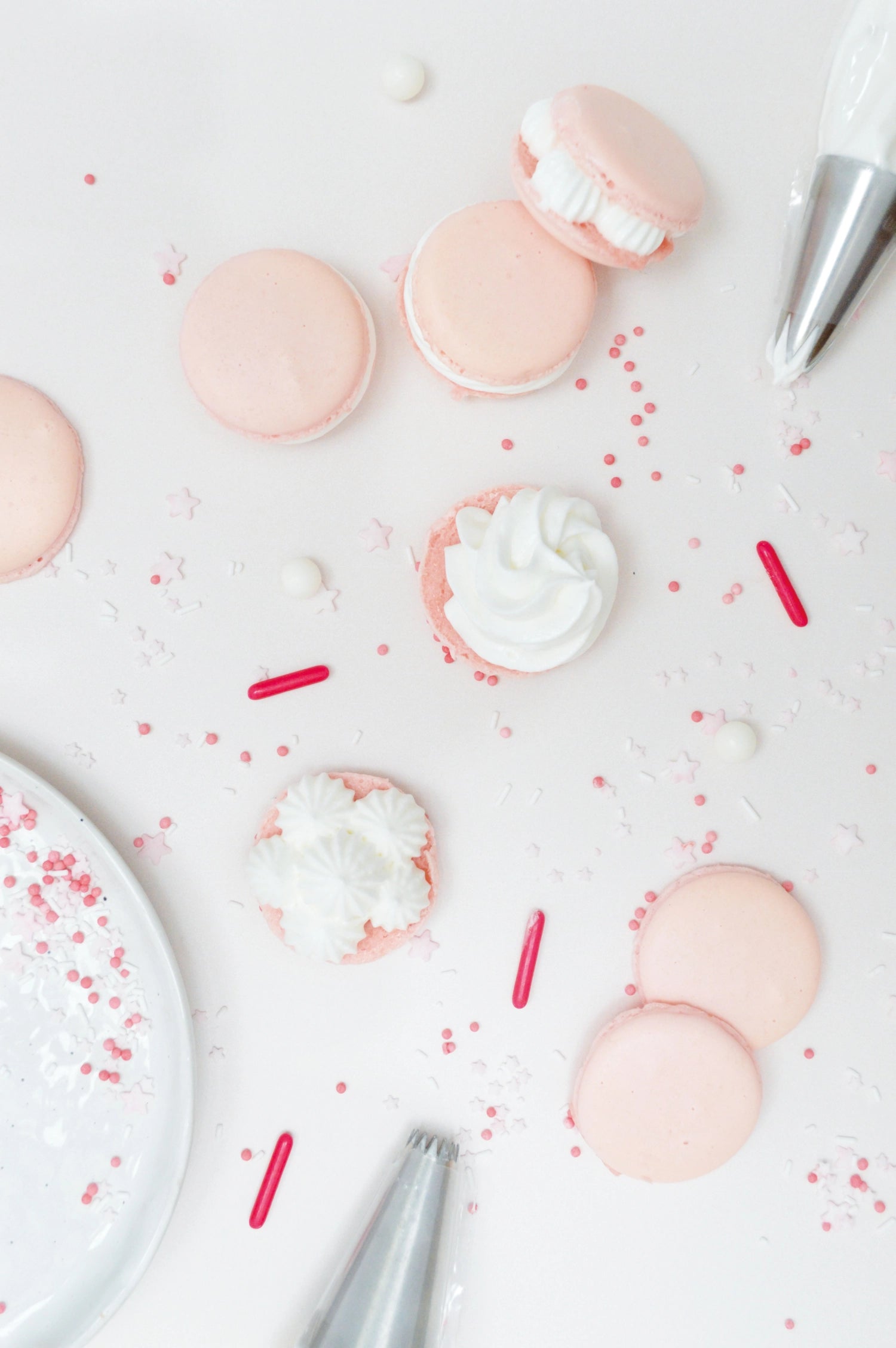 Macarons en acier inoxydable à 3