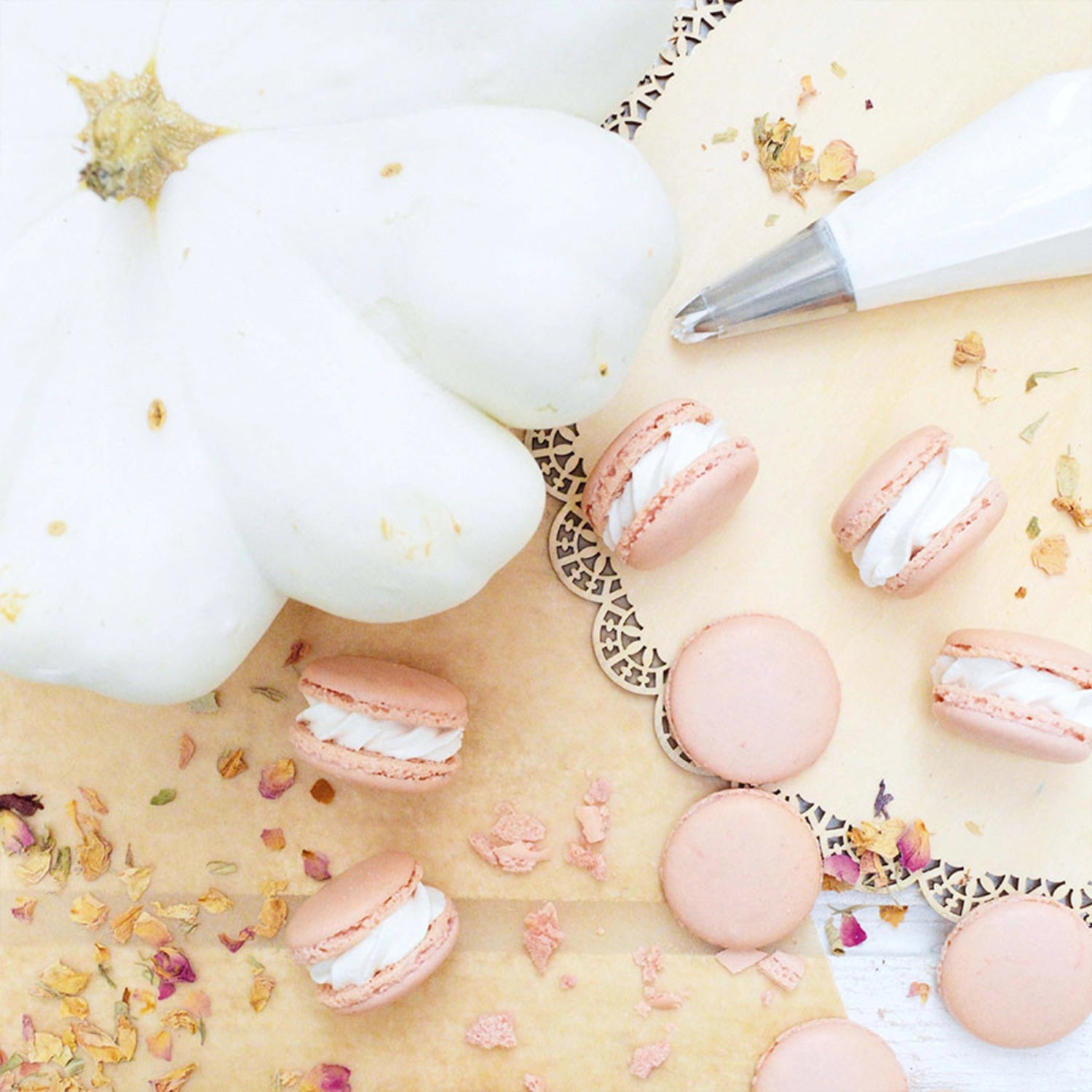 Macarons en acier inoxydable à 3