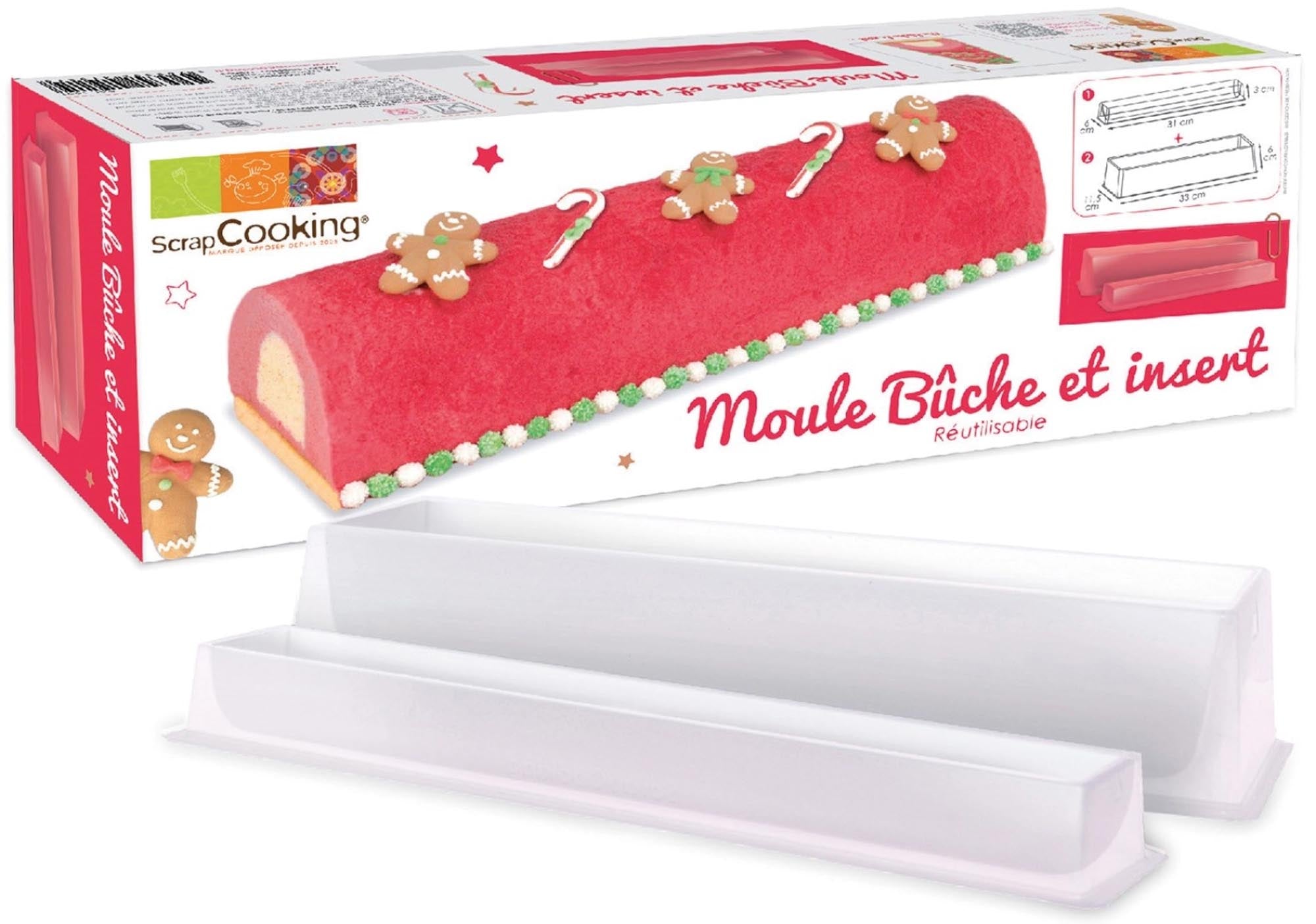Kunststoffform für Biskuitrollen & Parfaits von Scrap Cooking.