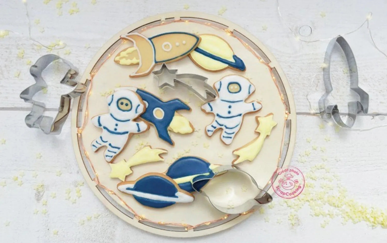 Entdecke galaktische Backfreuden mit Scrap Cooking Space Set!