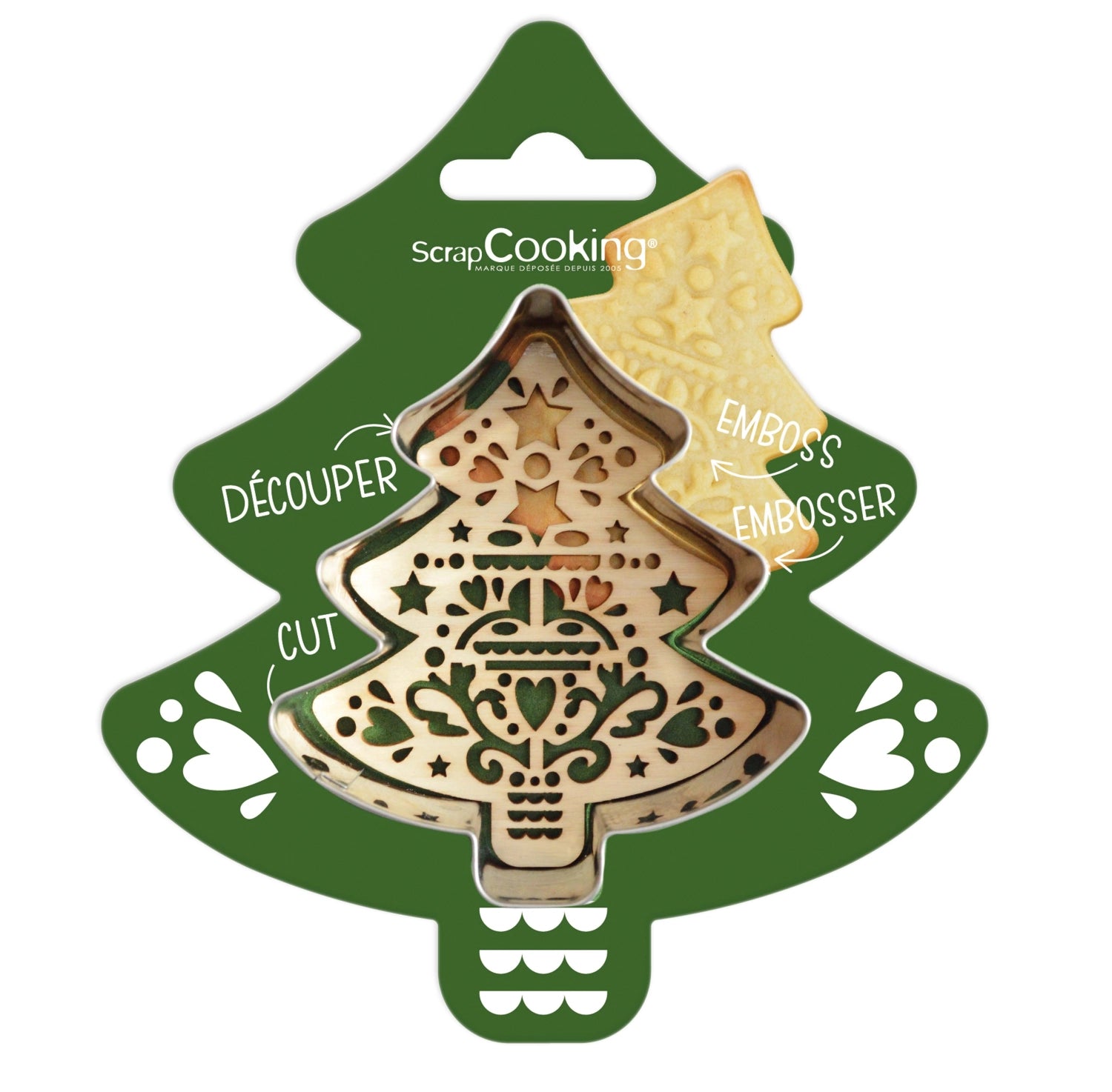 Tagliare e abete in legno incinta